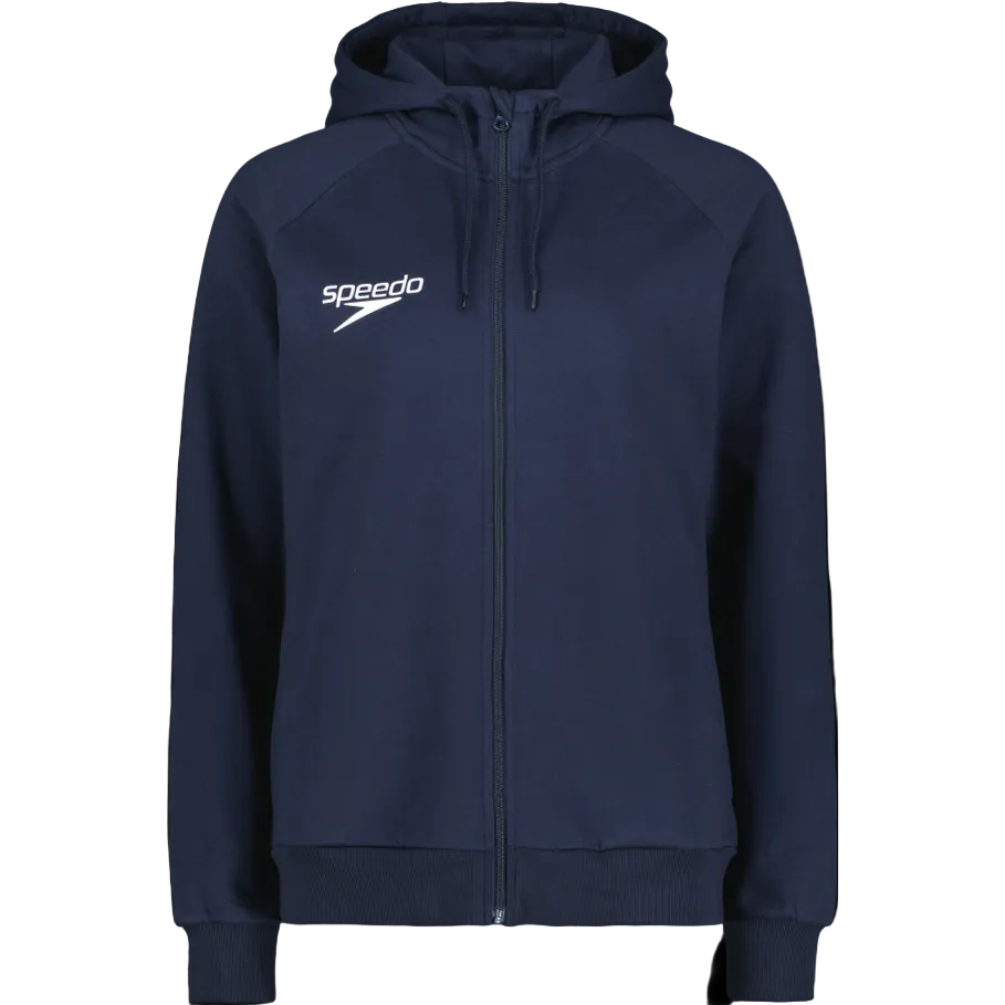 Hooded Damen Sportjacke | Navy
