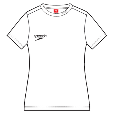 Small Logo Damen T-Shirt | Weiss