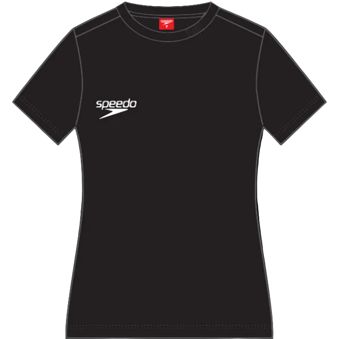 Small Logo Damen T-Shirt | Schwarz