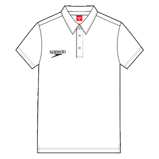 Cotton pique Herren Polo | Weiss