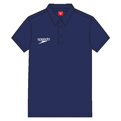 Cotton pique Herren Polo | Navy