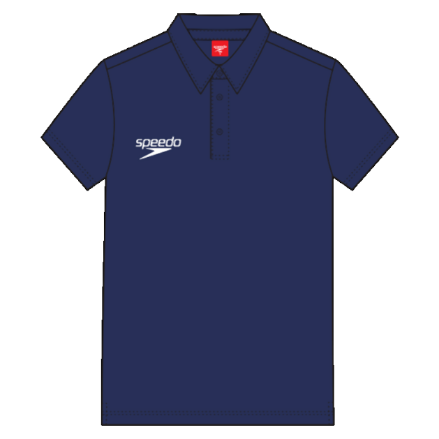 Cotton pique Herren Polo | Navy