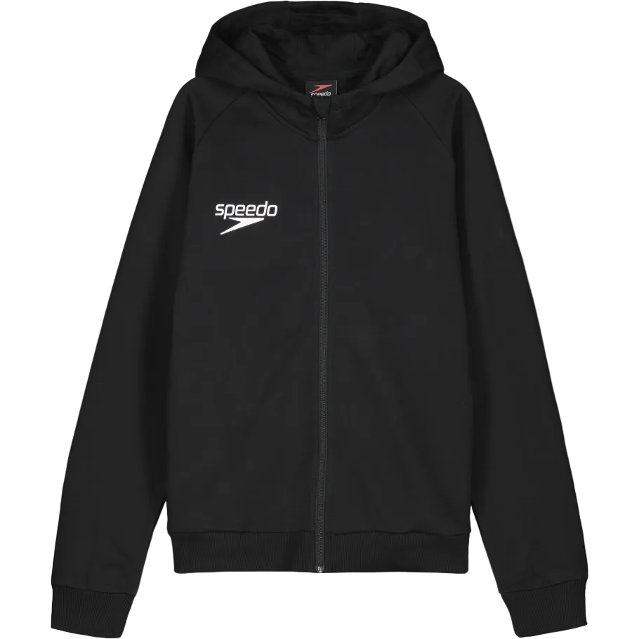 Hooded Sportjacke | Schwarz