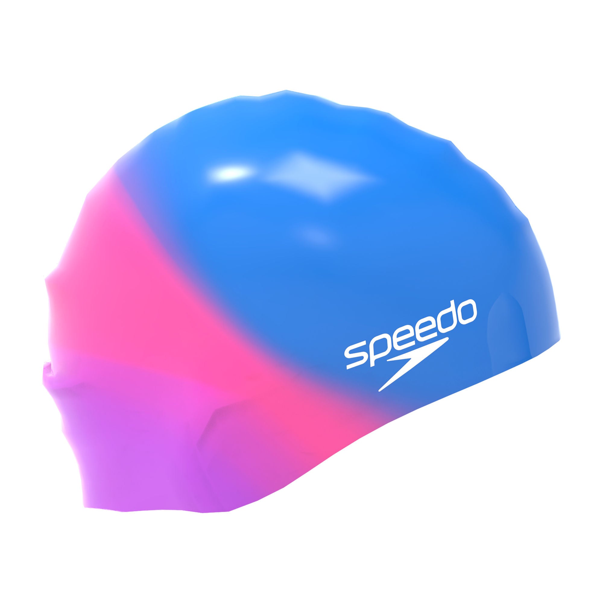 Multi Col. Silicone Badekappe | Blau
