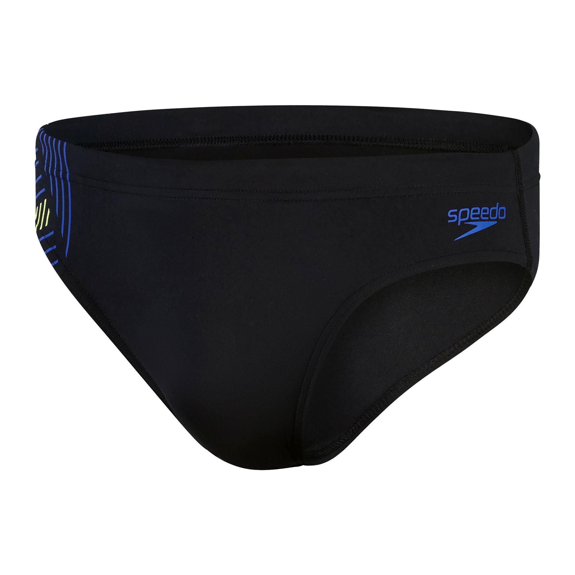 Tech Panel 7cm Herren Badeslip | Schwarz