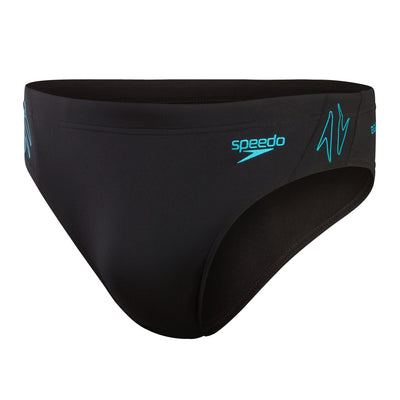 Hyper Boom Splice 7cm Herren Badeslip | Schwarz