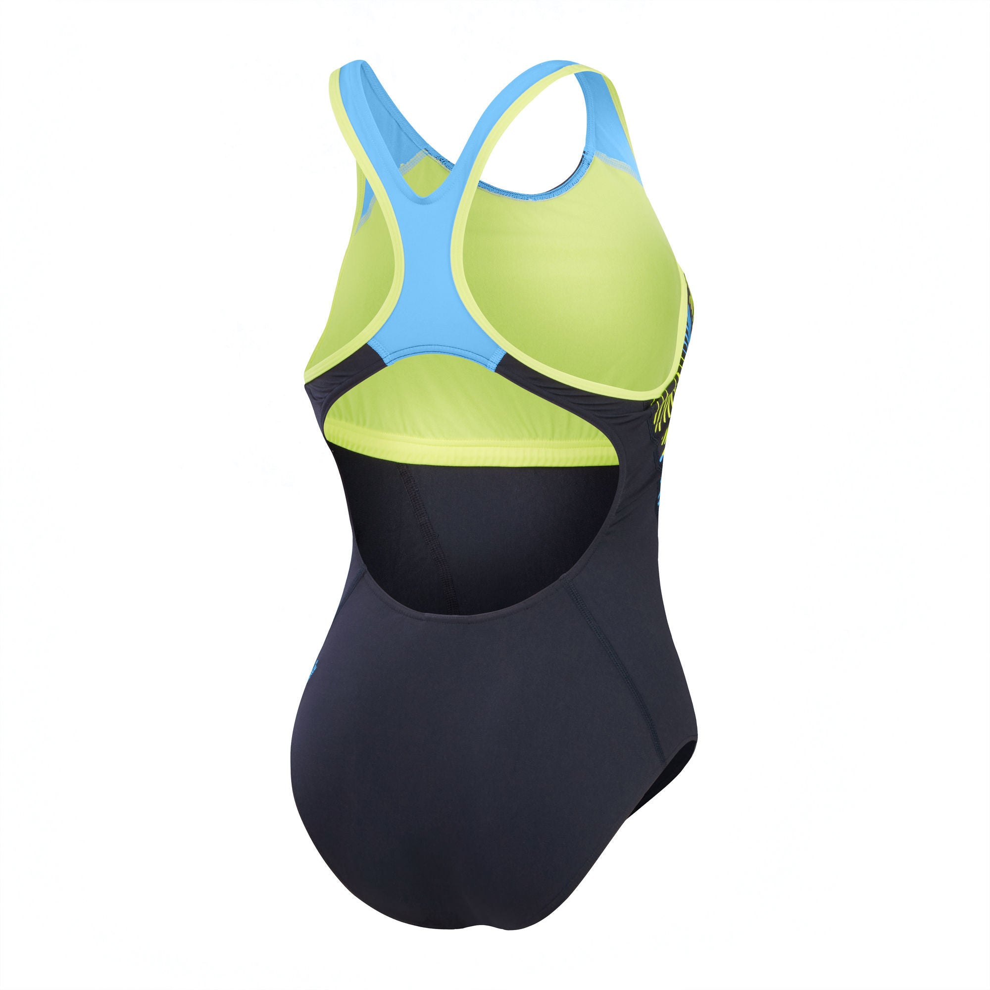 Placement Laneback Damen Badeanzug | Blau
