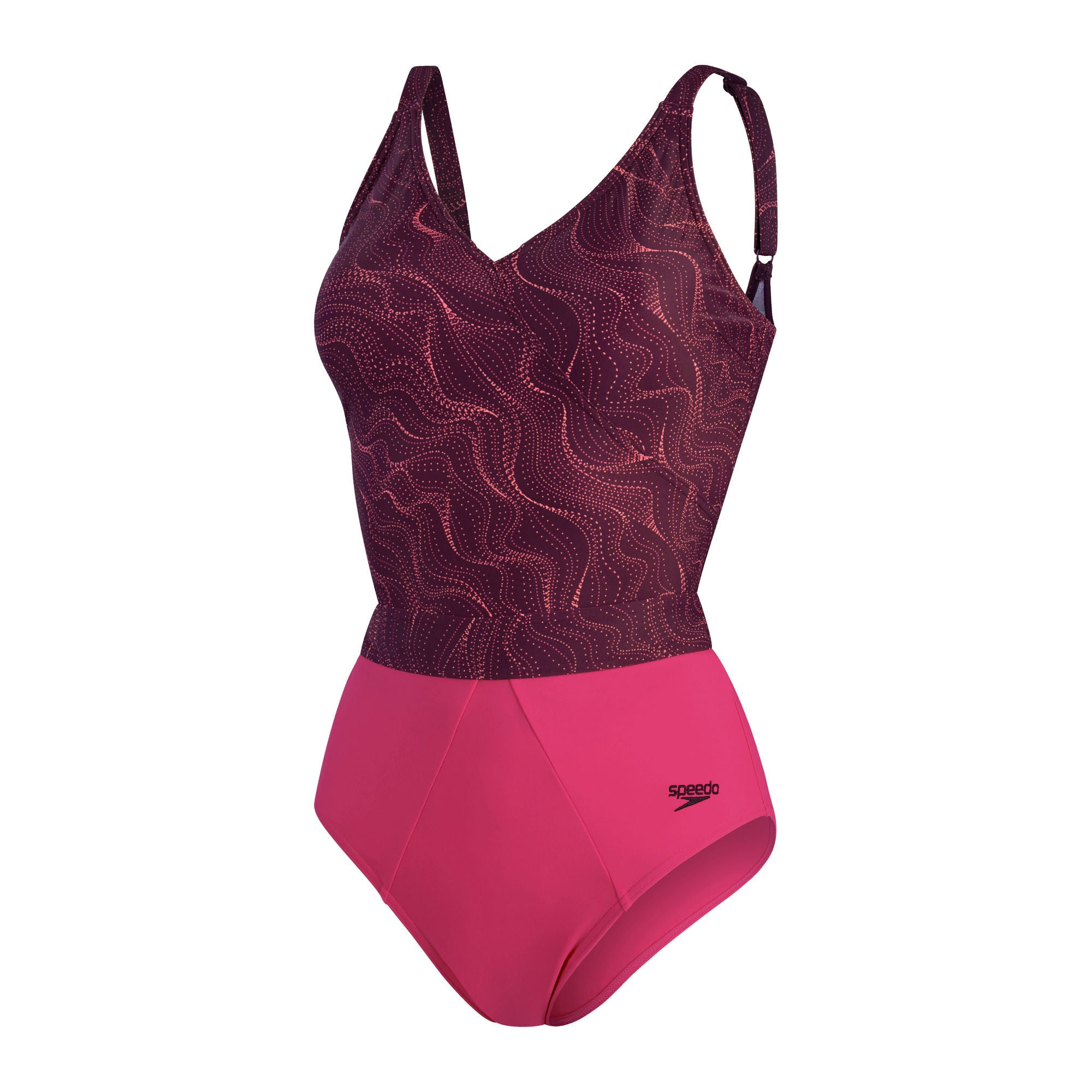 Evie Printed Shaping Damen Tankini | Pink