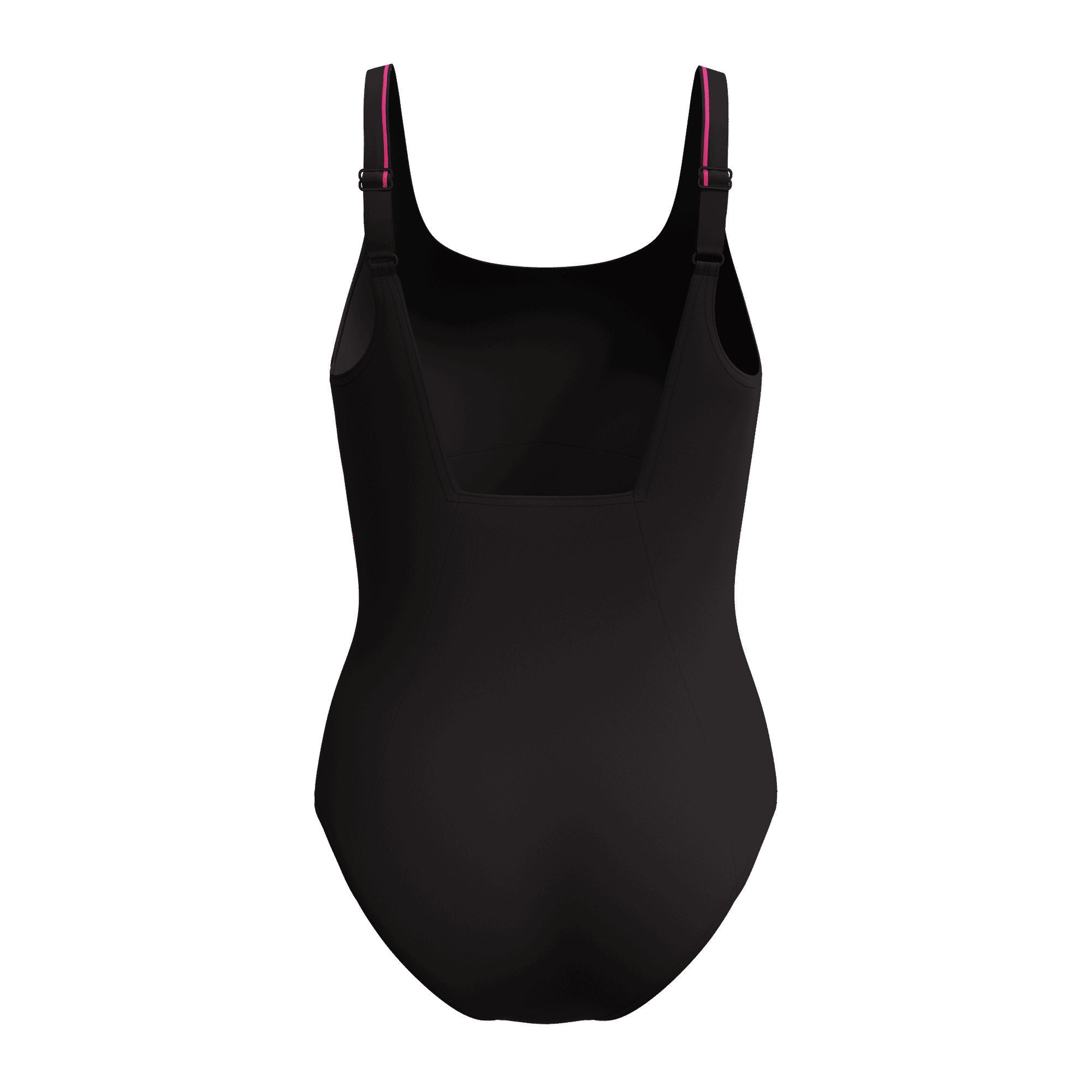 Solid Contour Eclipse Damen Badeanzug | Schwarz