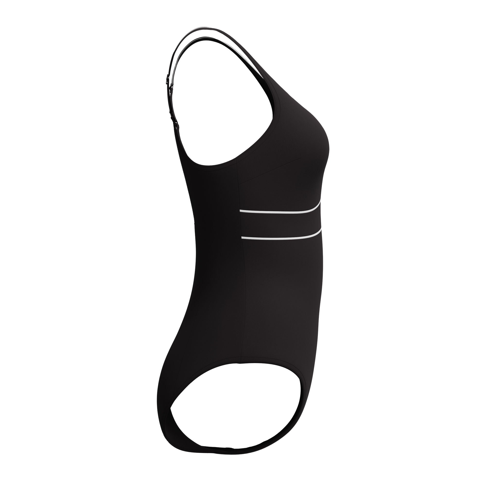 Shaping Contour Eclipse Damen Badeanzug | Schwarz