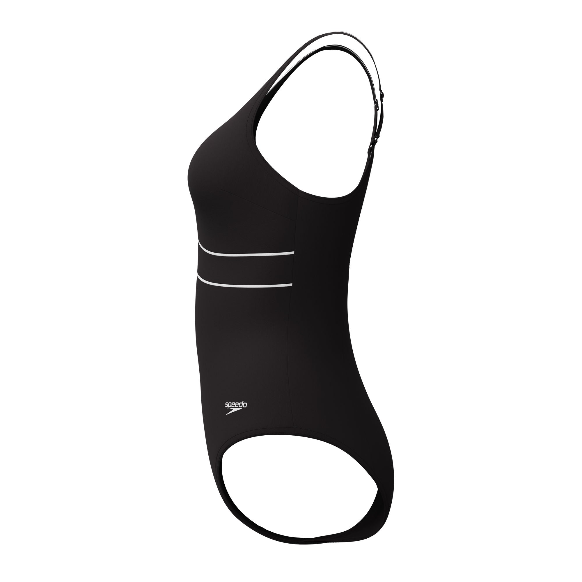 Shaping Contour Eclipse Damen Badeanzug | Schwarz