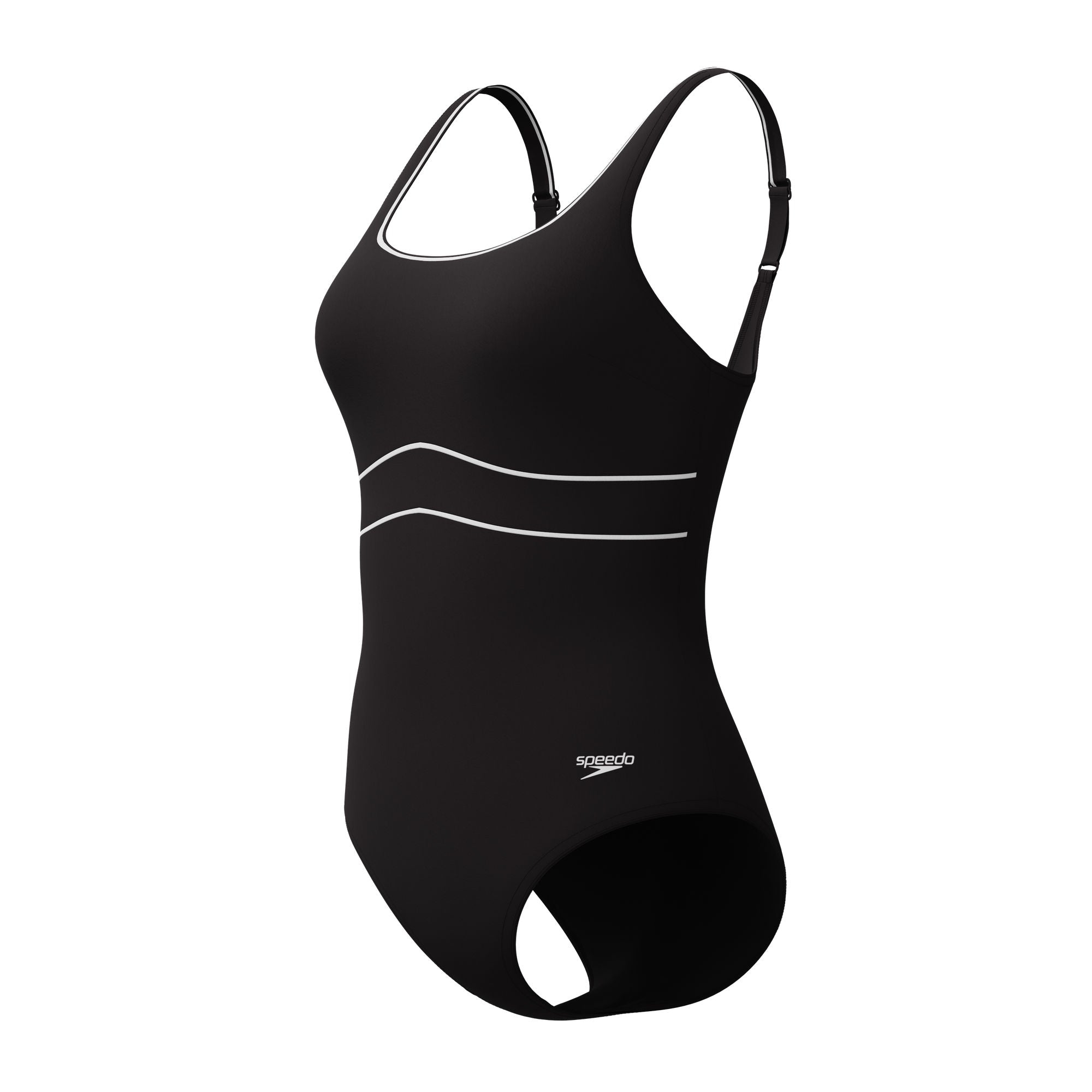 Shaping Contour Eclipse Damen Badeanzug | Schwarz