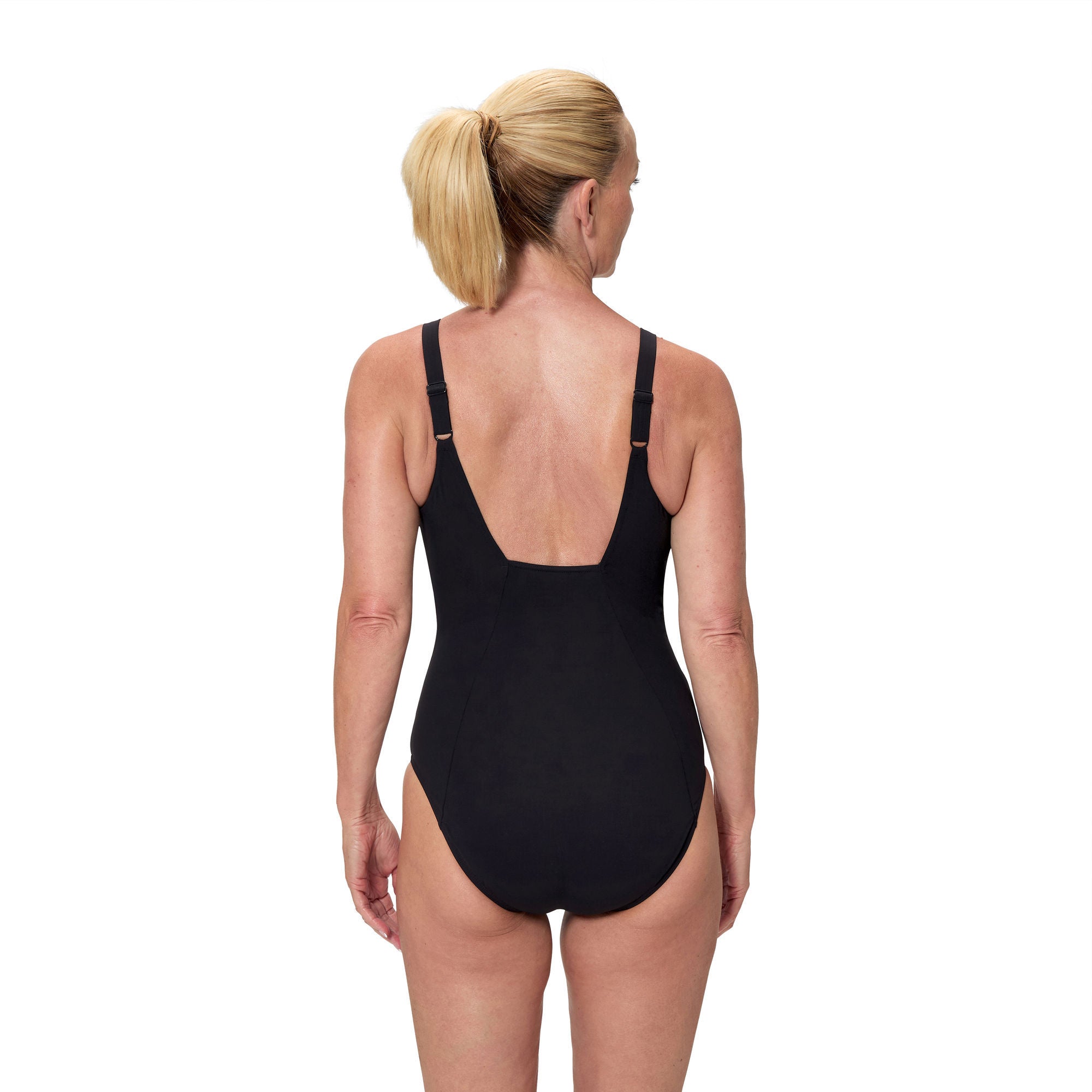 Shaping Contour Eclipse Damen Badeanzug | Schwarz