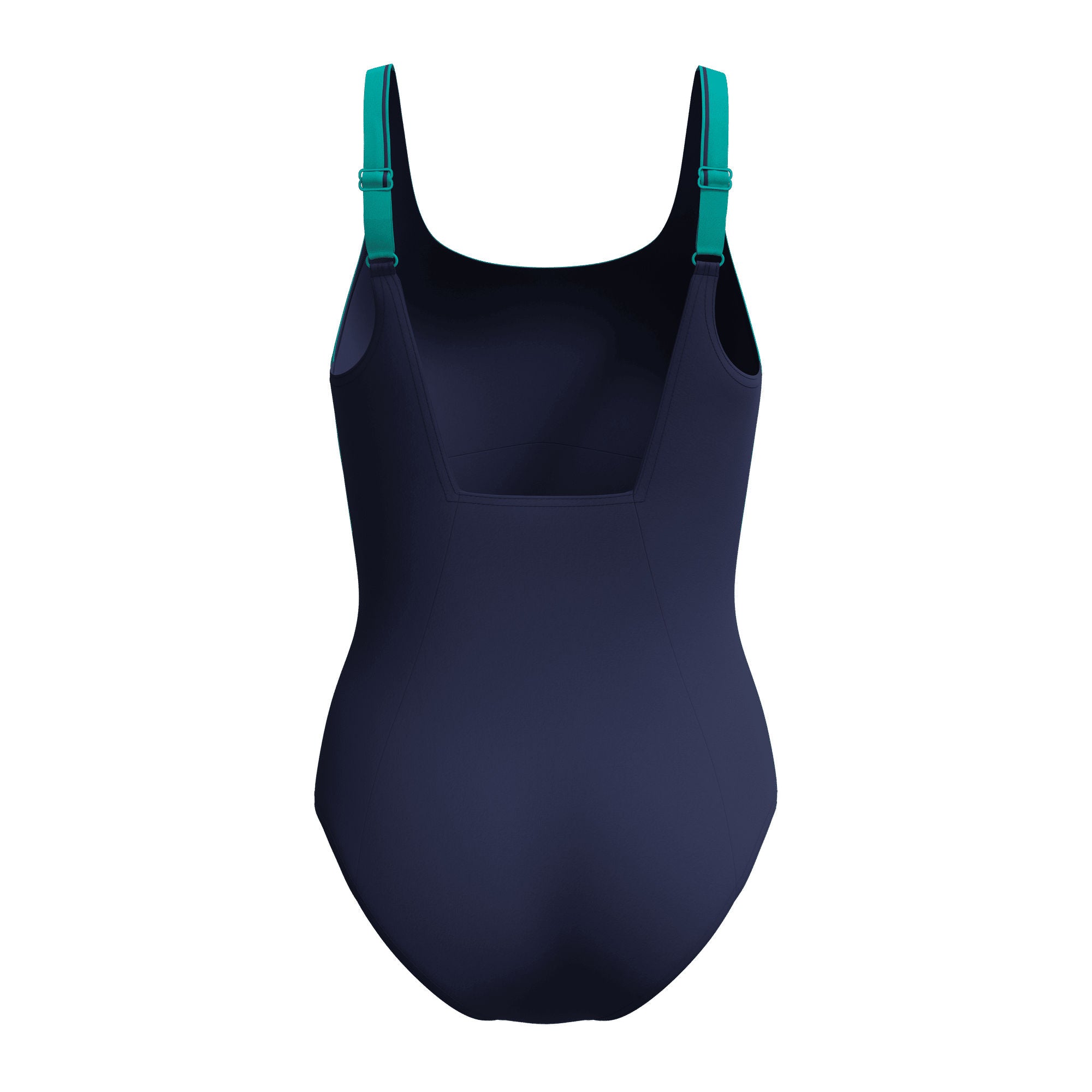 Solid Contour Eclipse Damen Badeanzug | Grün