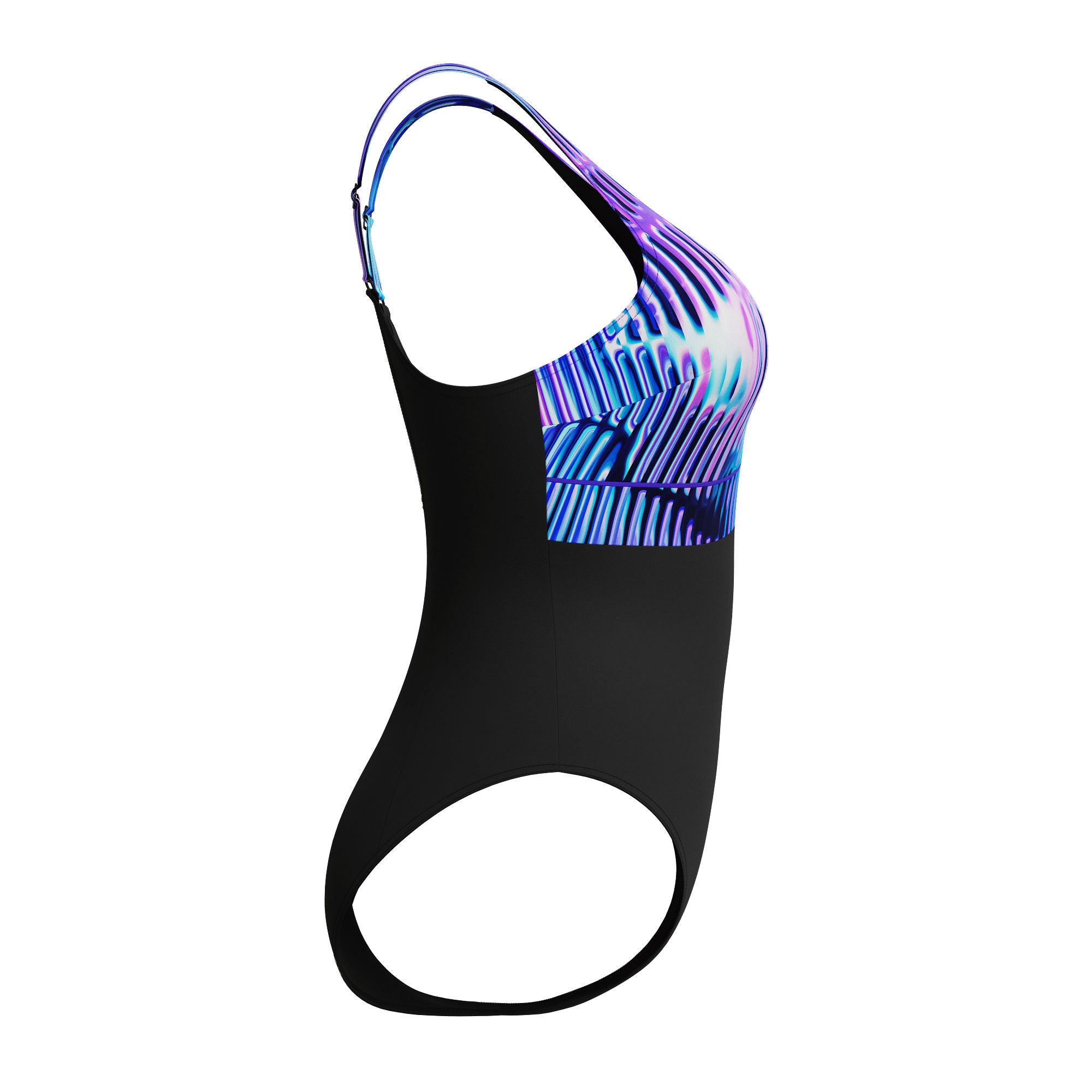 Shaping Contoure Eclipse Damen Badeanzug | Blau