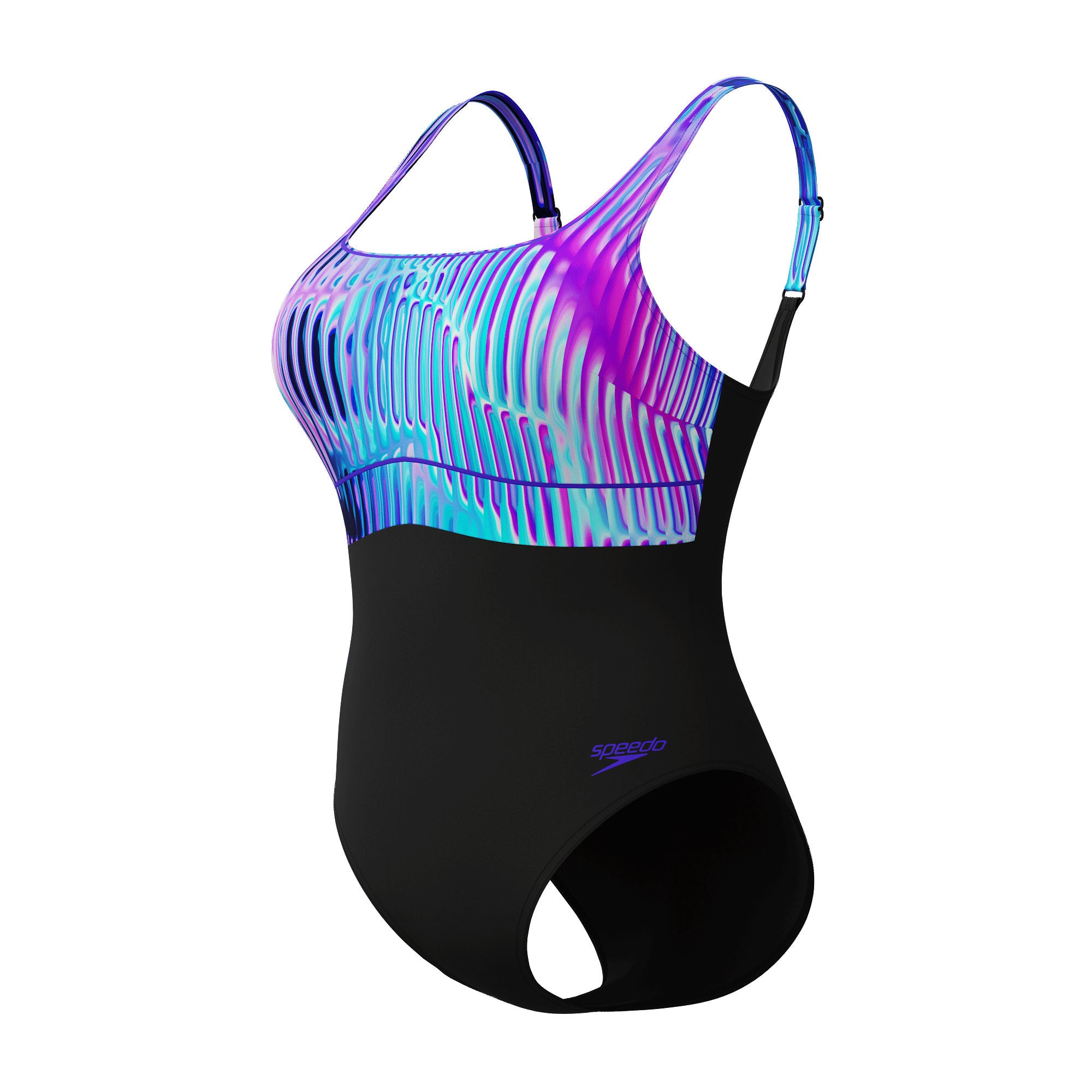 Shaping Contoure Eclipse Damen Badeanzug | Blau