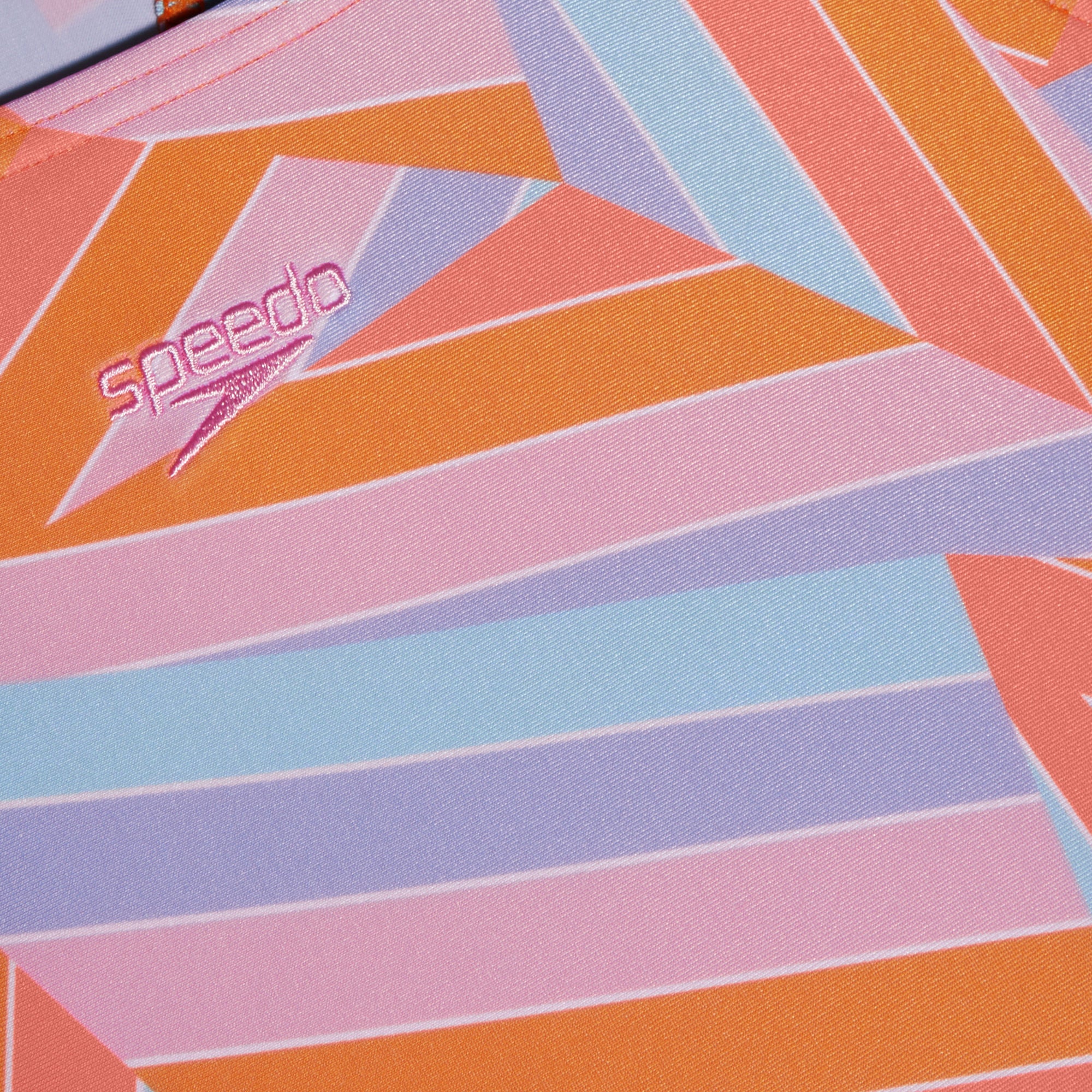 Printed Medalist Mädchen Badeanzug | Mehrfarbig