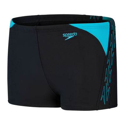 Hyper Boom Logo Splice Jungen Aquashorts | Schwarz