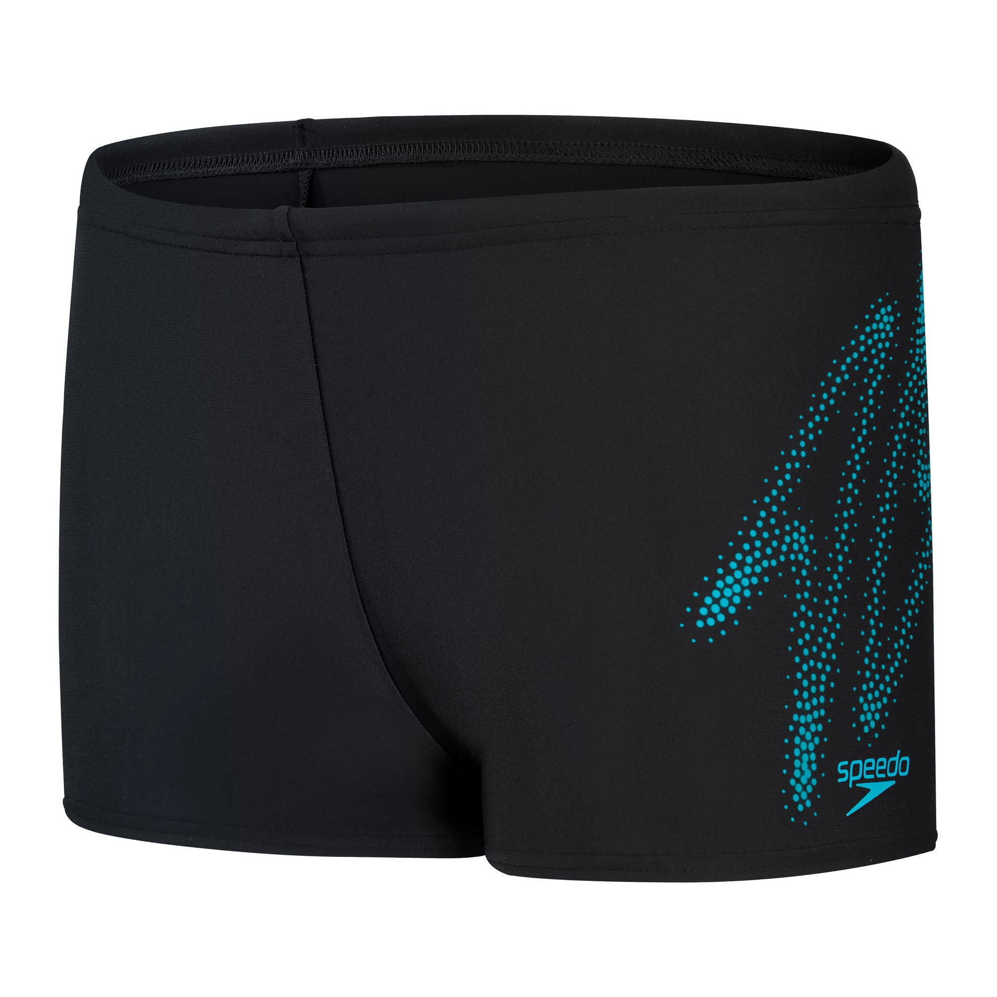 Hyper Boom Logo Placement Jungen Aquashorts | Schwarz