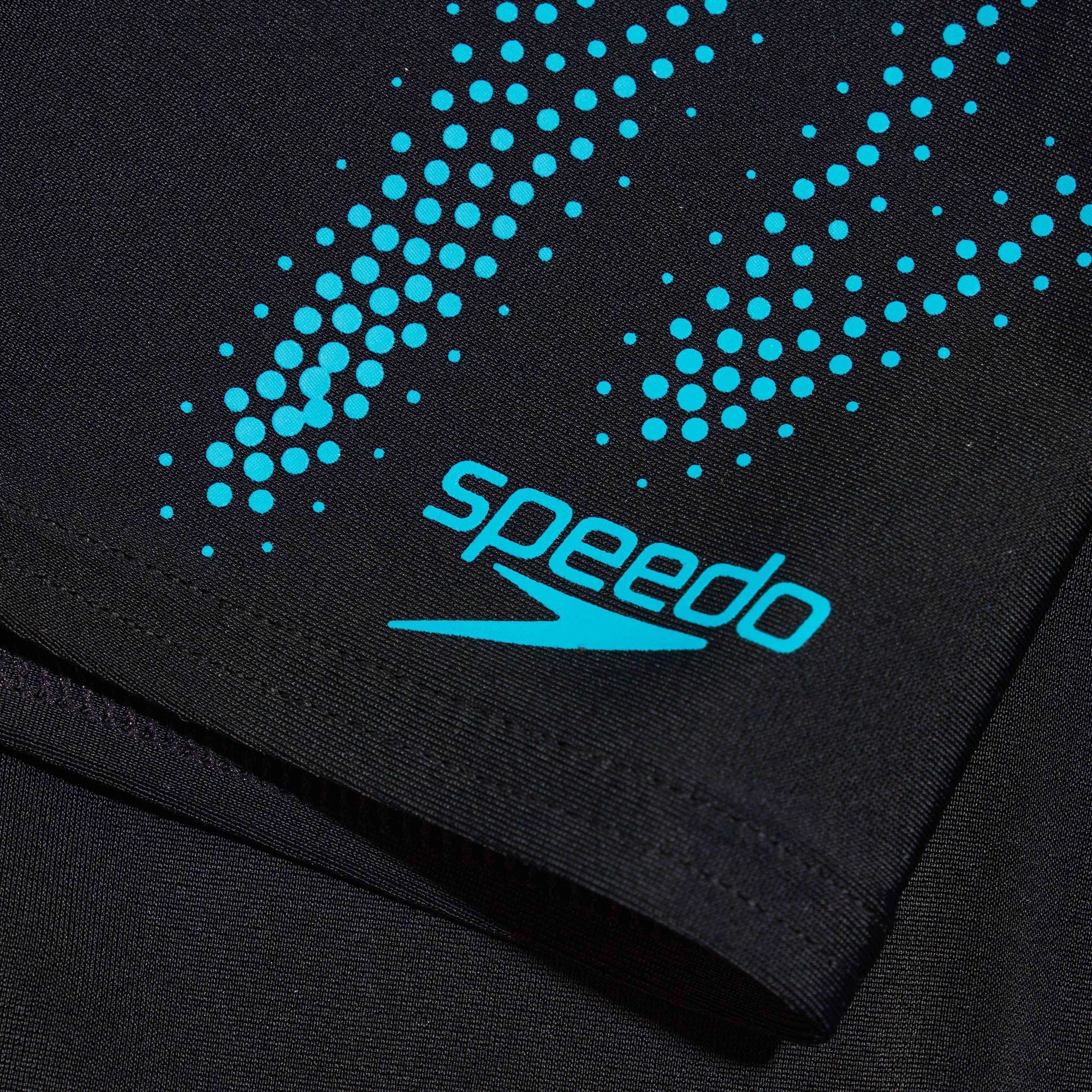 Hyper Boom Logo Placement Jungen Aquashorts | Schwarz