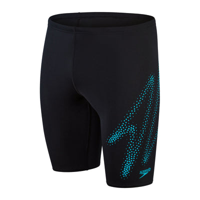 Hyper Boom Logo Placement Jungen Jammer | Schwarz