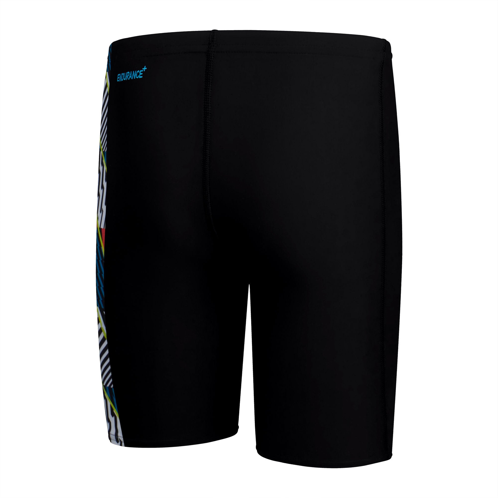 Digital Panel Jungen Badehose | Schwarz