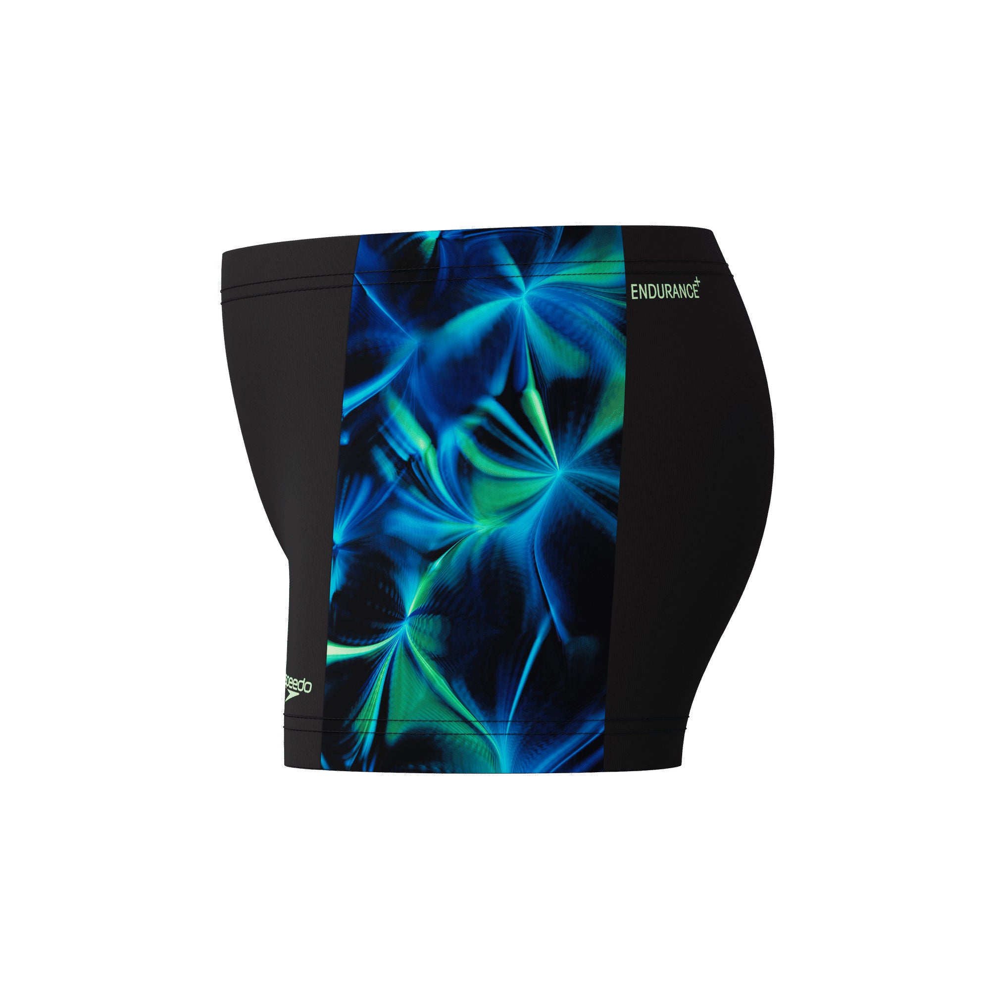 Print Panel Jungen Aquashorts | Schwarz