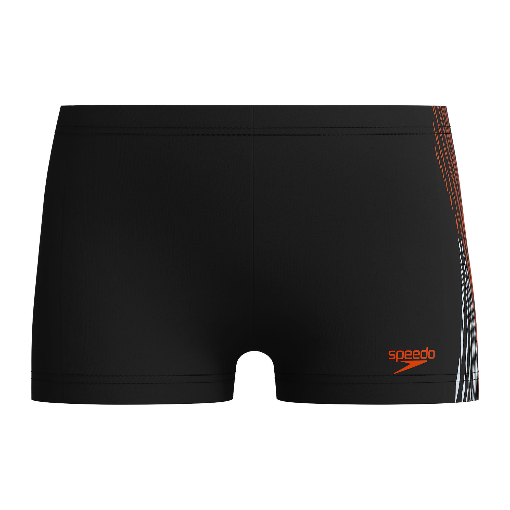 Plastisol Placement Jungen Aquashorts | Schwarz