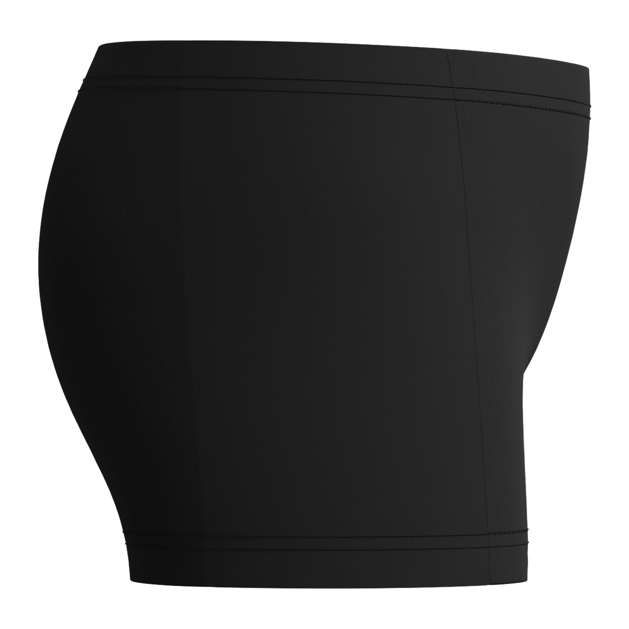 Plastisol Placement Jungen Aquashorts | Schwarz