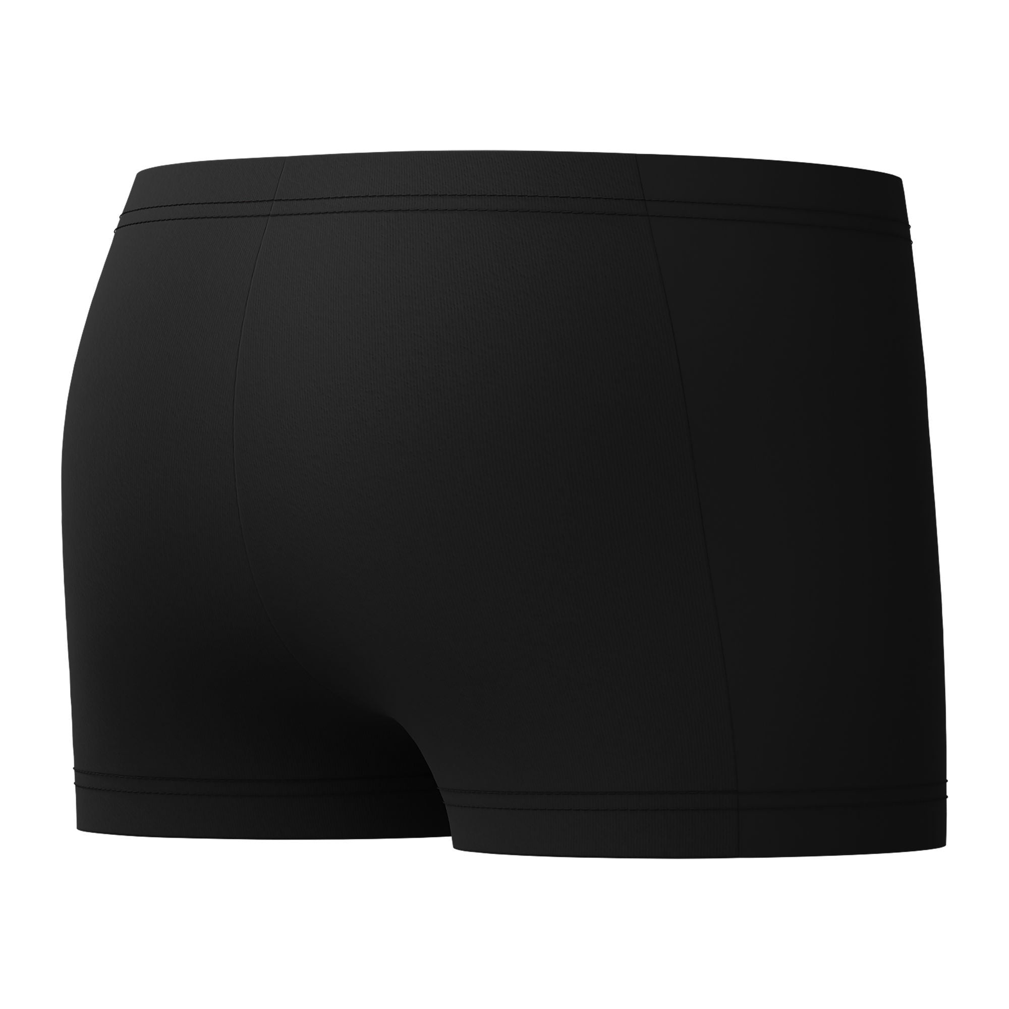 Plastisol Placement Jungen Aquashorts | Schwarz