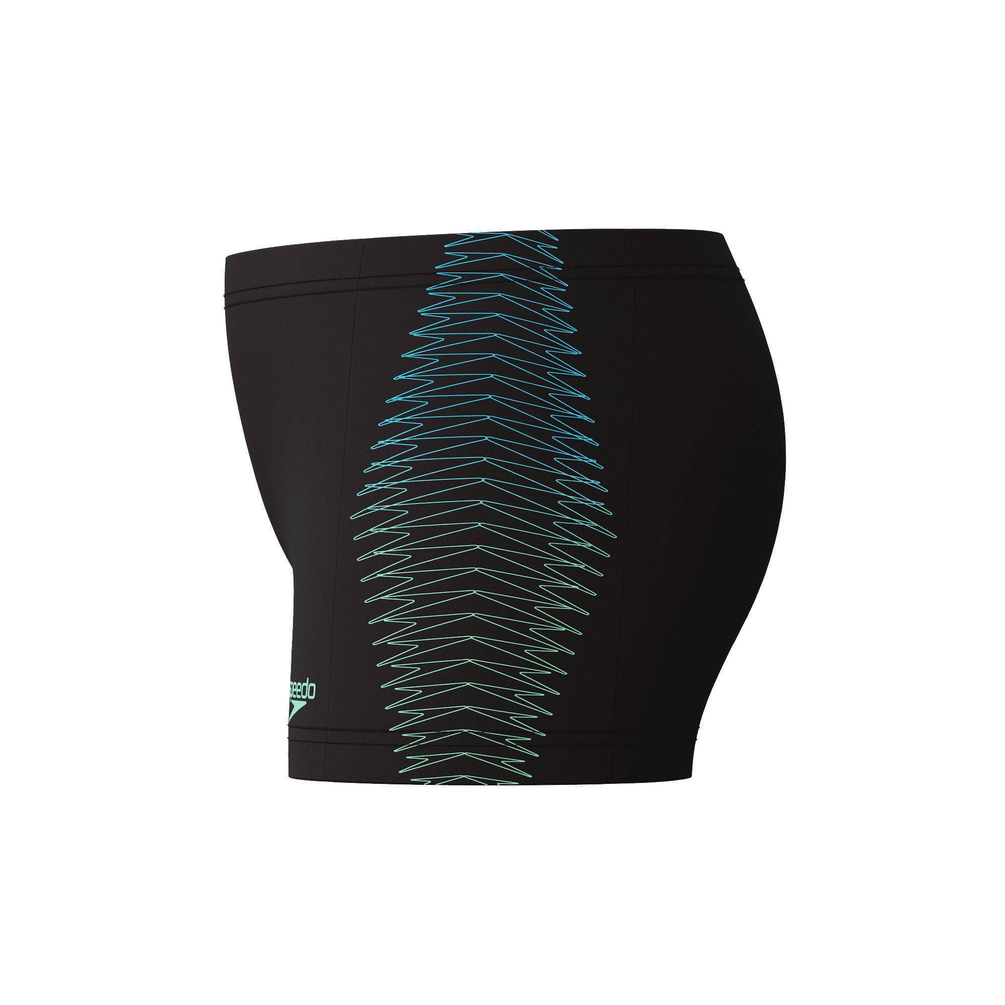 Plastisol Placement Jungen Aquashorts | Grün