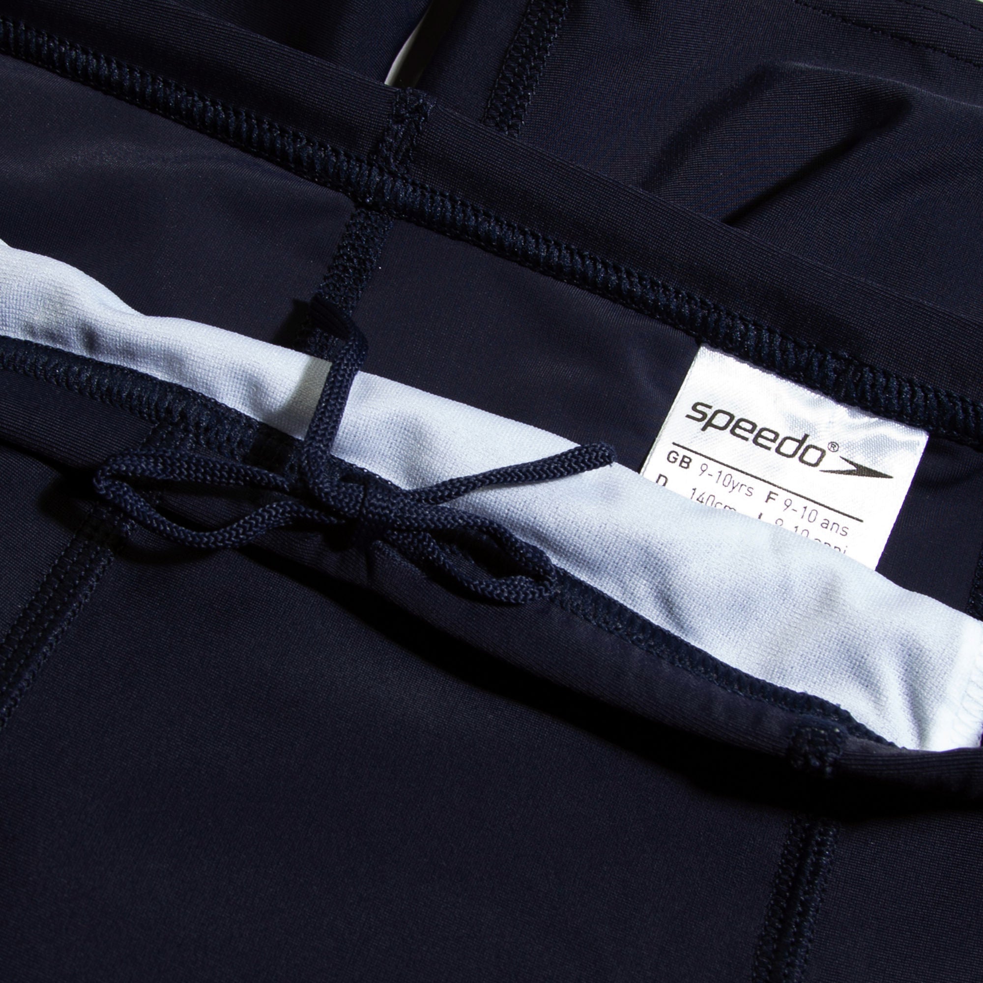 Plastisol Placement Jungen Badehose | Navy