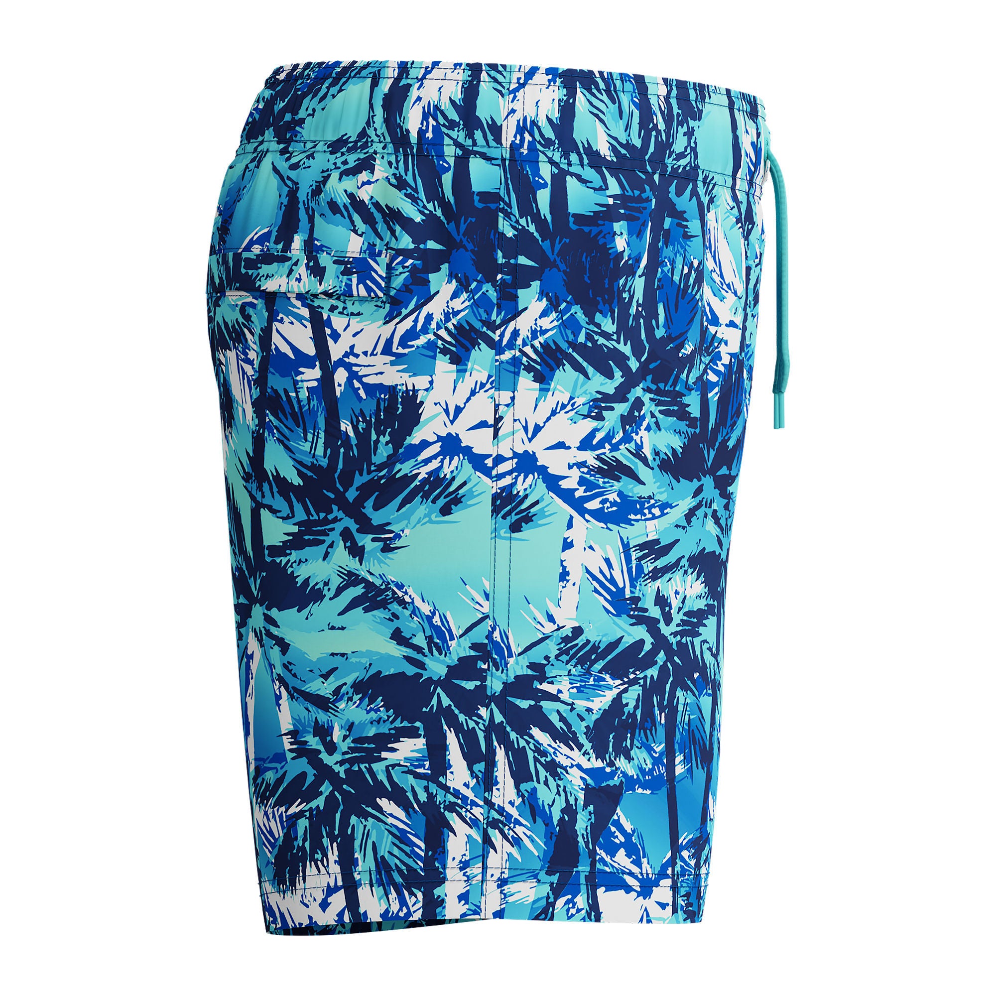 Digi Printed Jungen Badeshorts | Blau