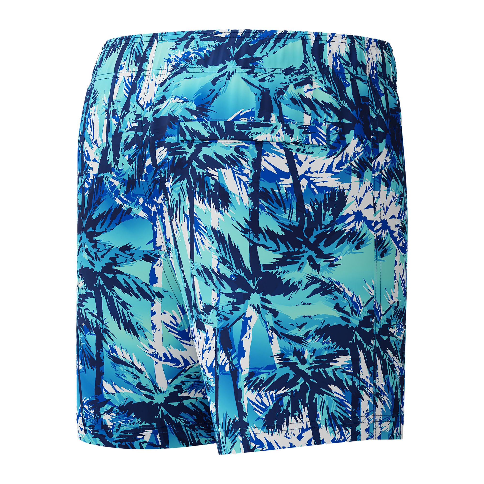 Digi Printed Jungen Badeshorts | Blau