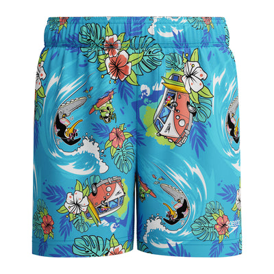 Learn To Swim Jungen Badeshorts | Blau