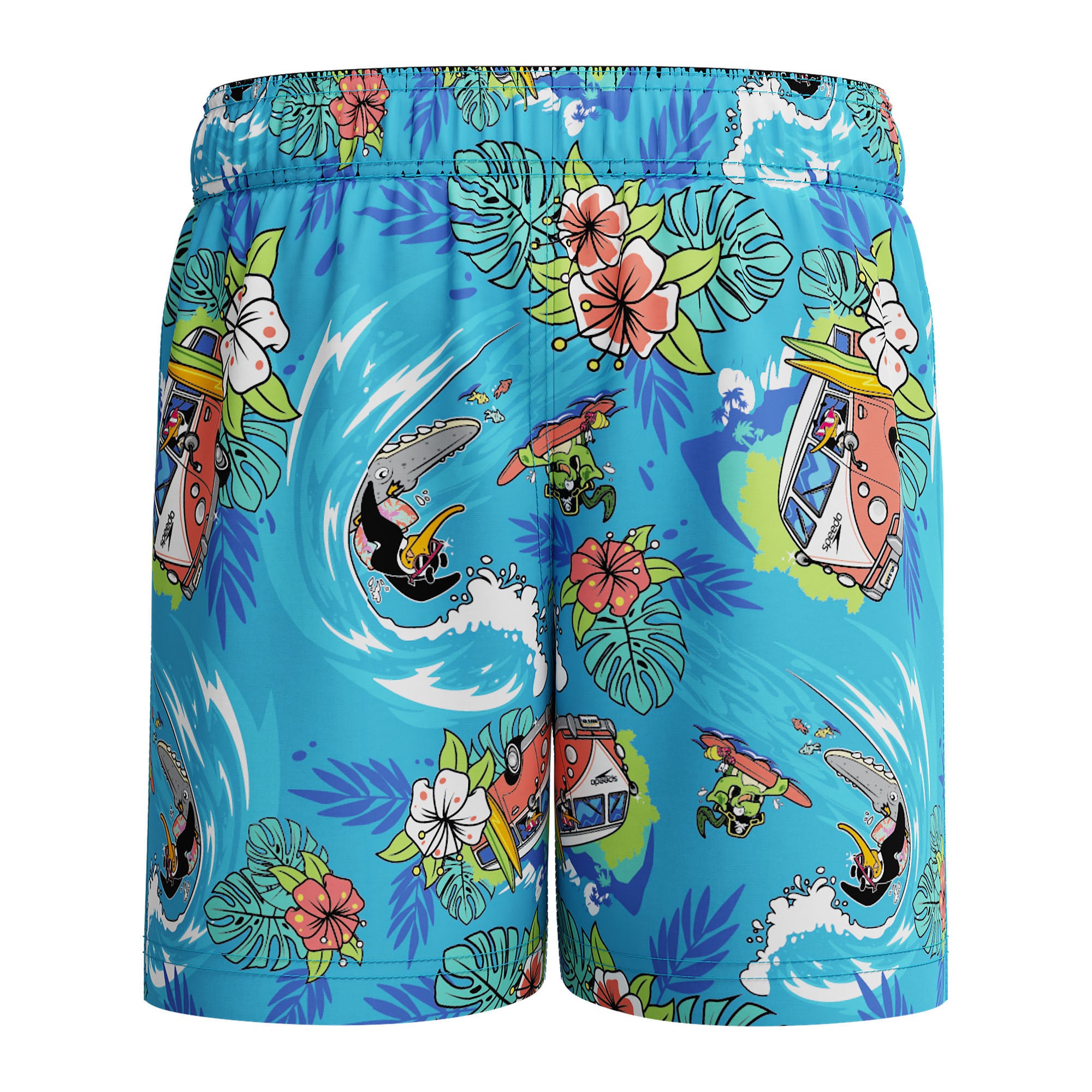 Learn To Swim Jungen Badeshorts | Blau