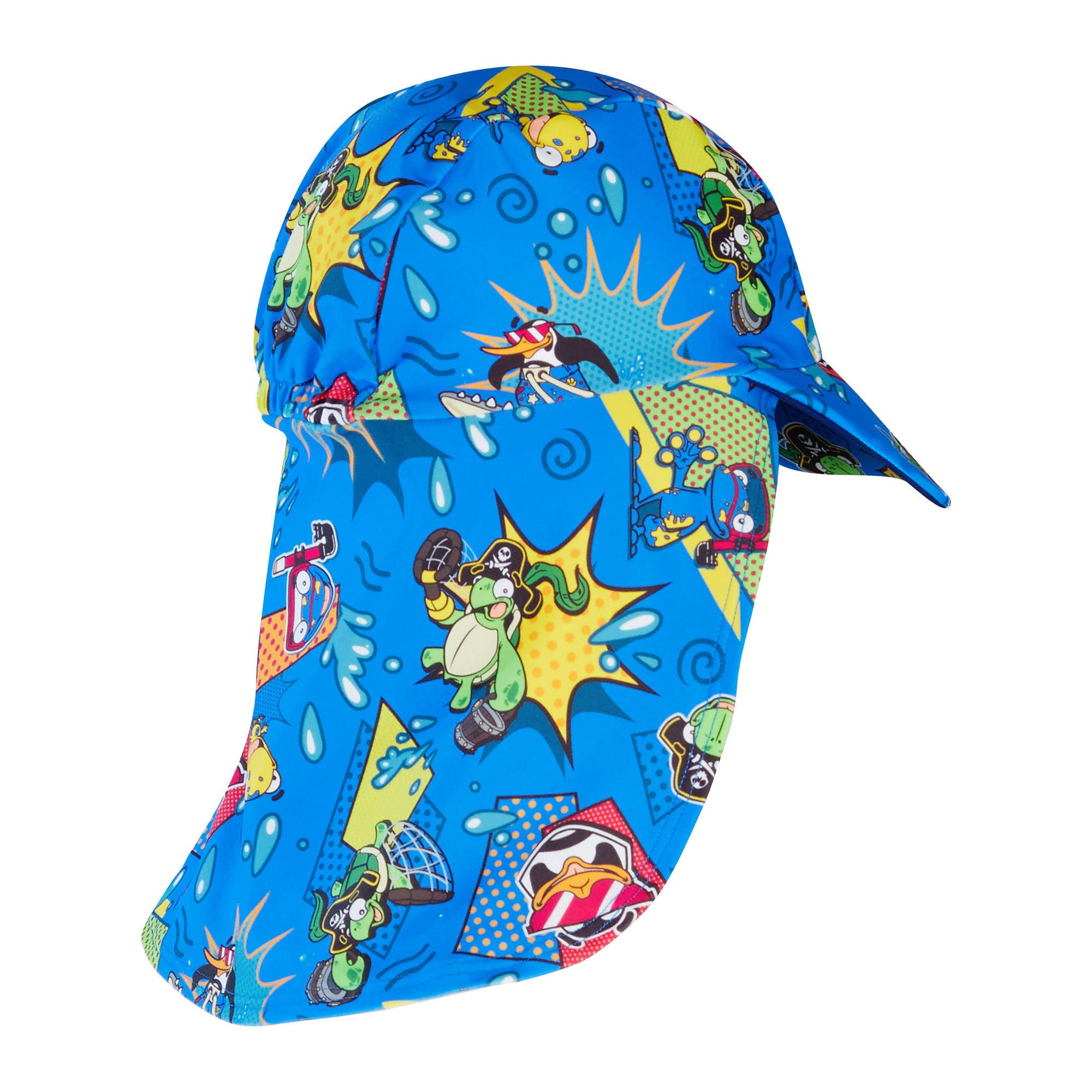 LTS Infant Sun Protection Hat Jungen Sonnenhut | Blau