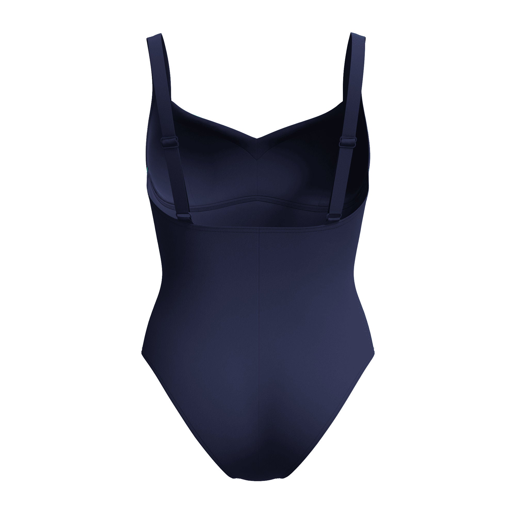 Printed Lunaelustre Damen Badeanzug | Blau
