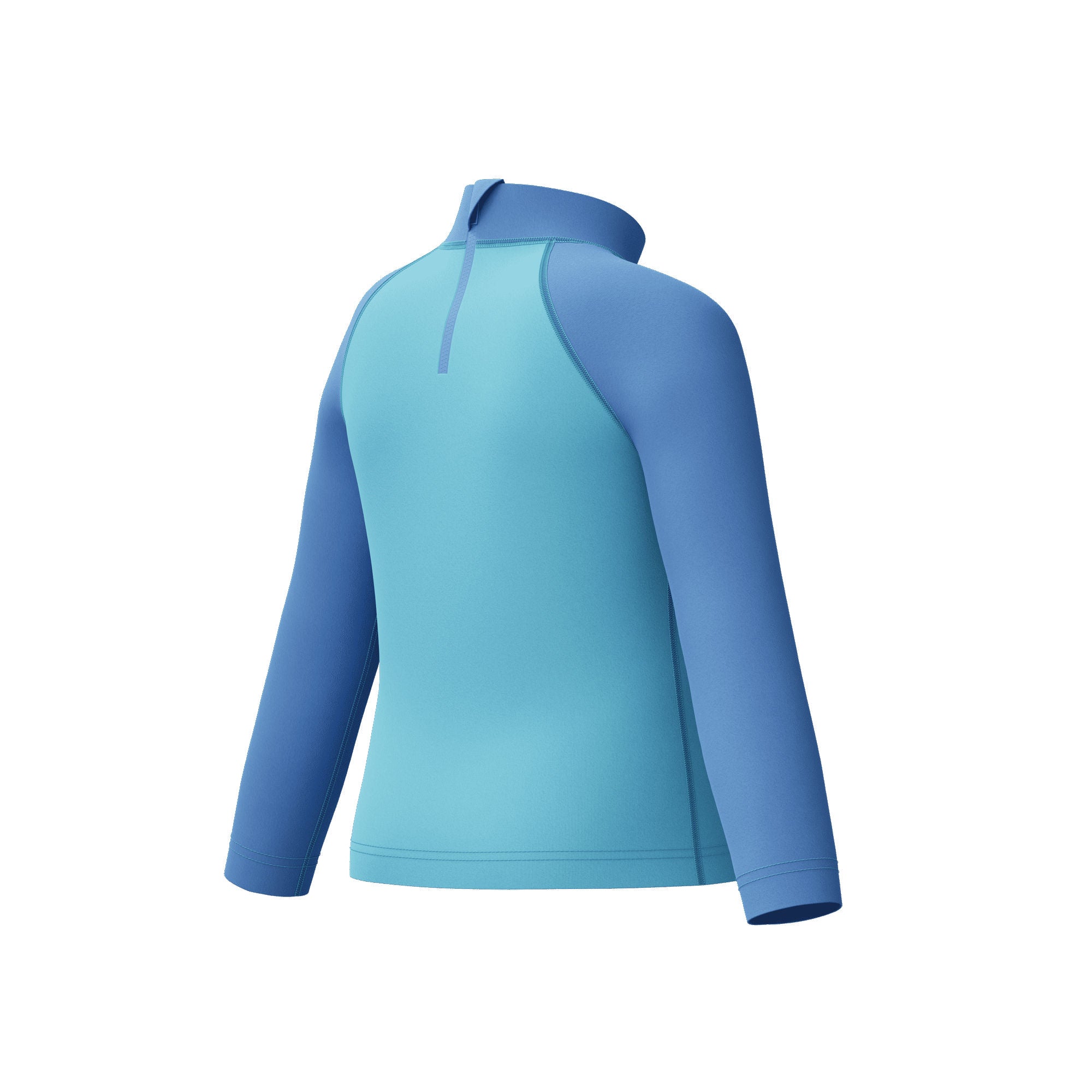 Long Sleeve Print Rash Guard Jungen | Blau