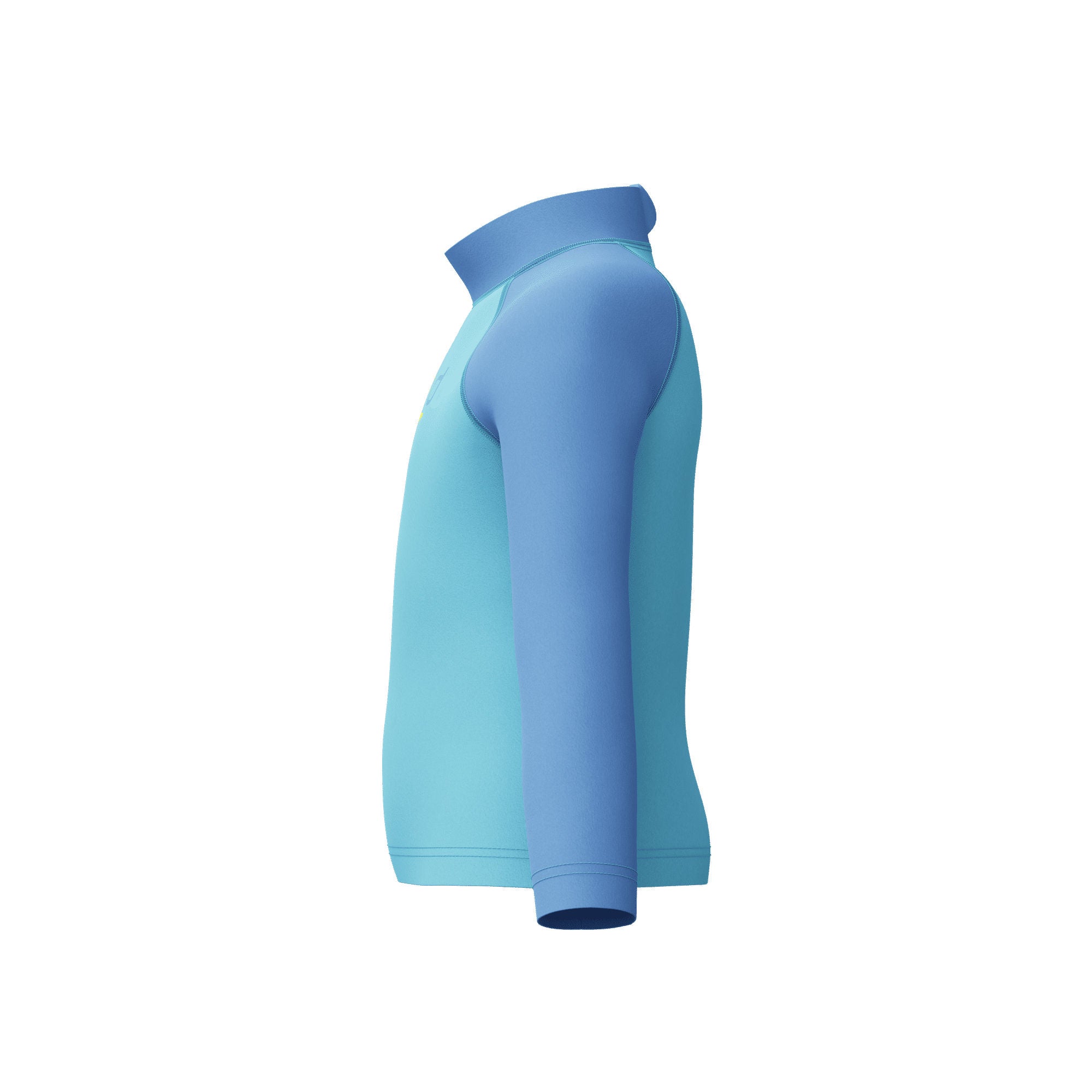 Long Sleeve Print Rash Guard Jungen | Blau