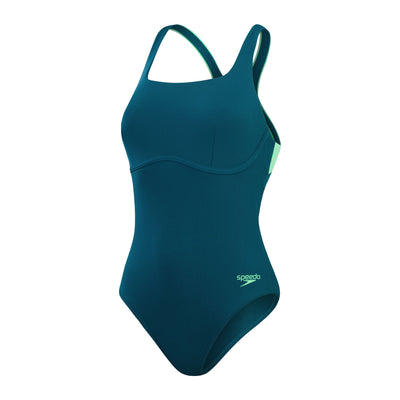 FlexBand incl. SwimBra Damen Badeanzug | Blau