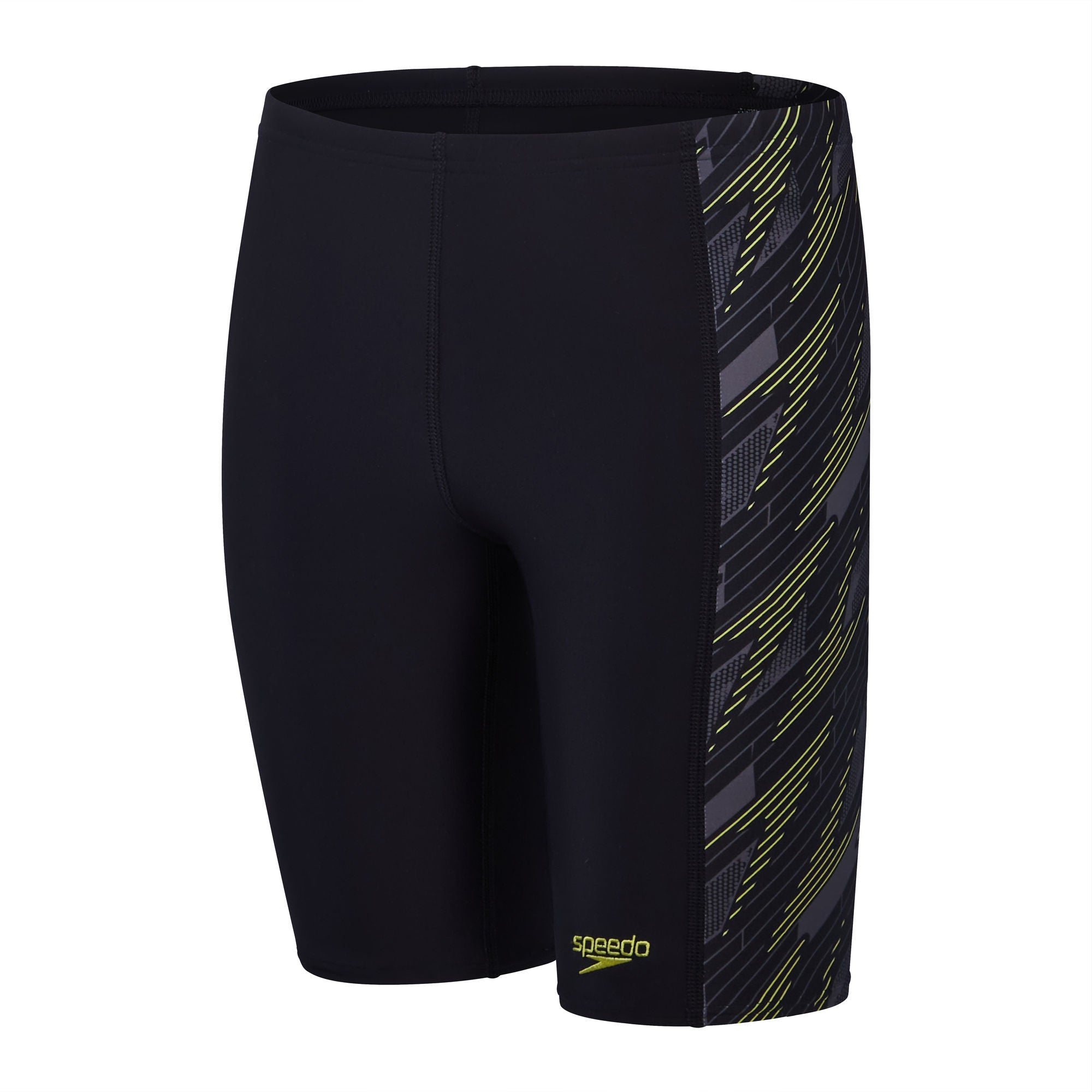 HyperBoom Panel Jungen Badehose | Schwarz