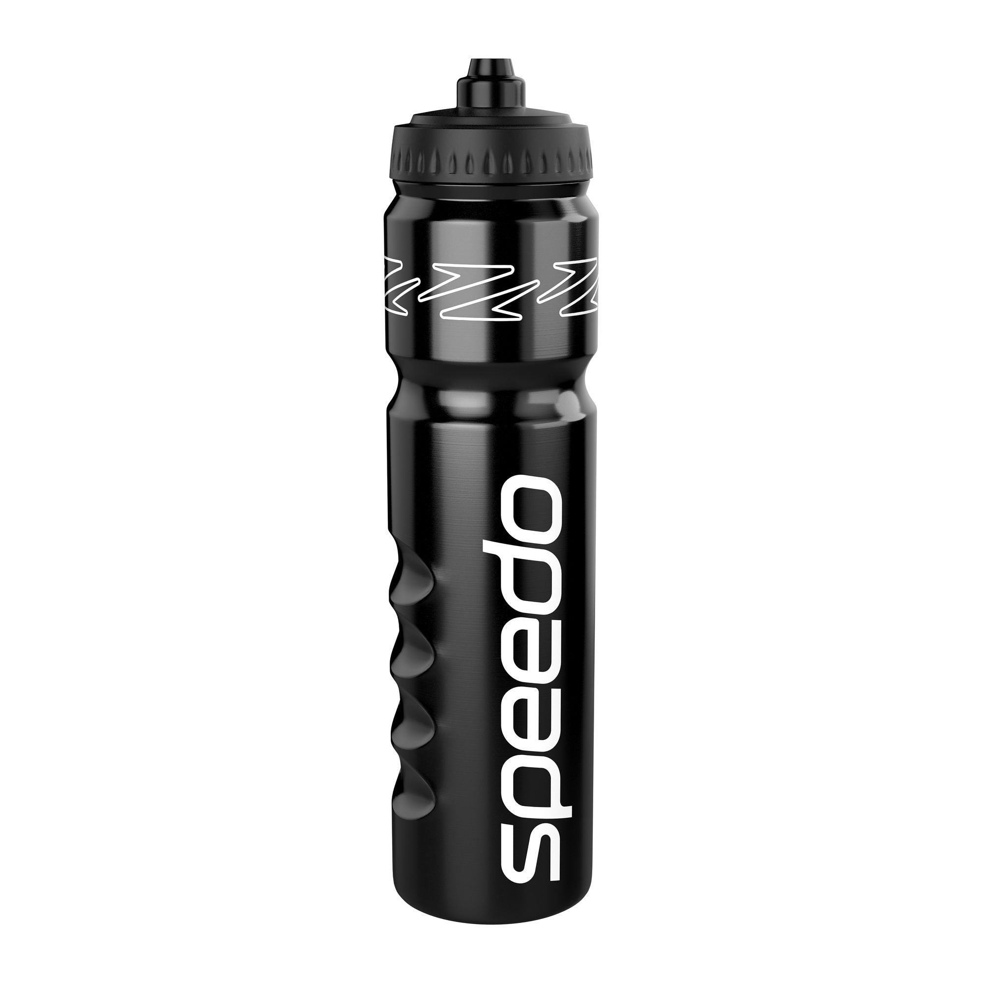 Speedo 1LTR Water Bottle Wasserflasche | Schwarz