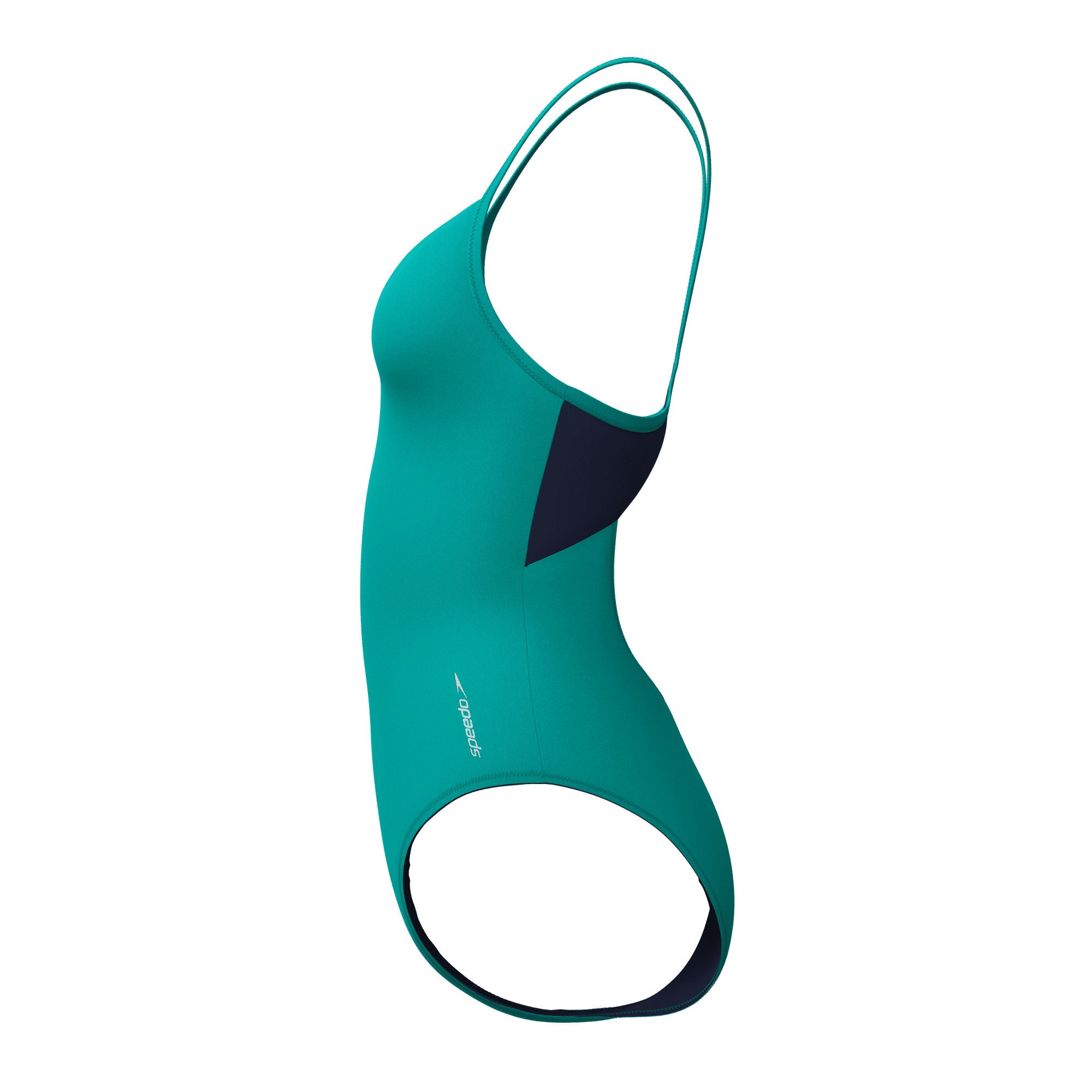 Solid Racerback Damen Badeanzug | Grün