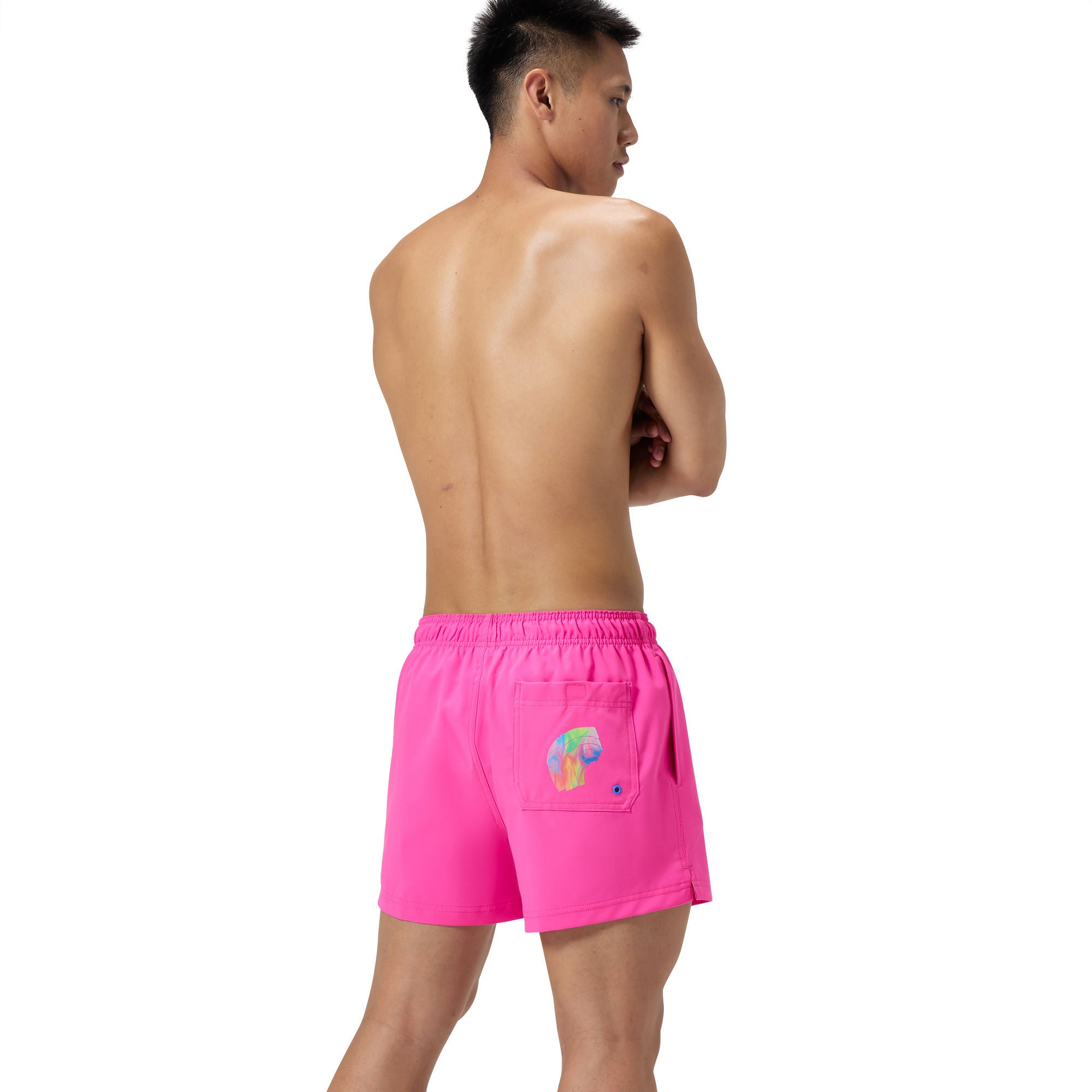 Woven Short Herren Badeshorts | Pink