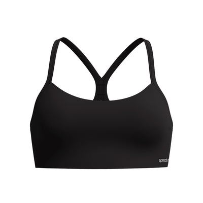 Solid Racerback Damen Bikinioberteil | Anthrazit
