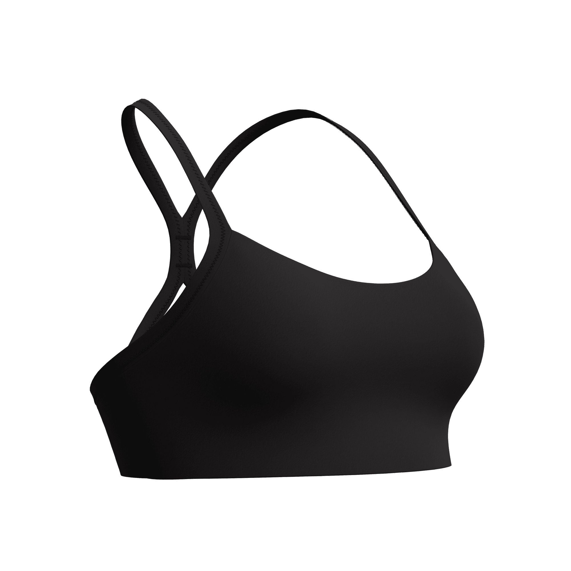 Solid Racerback Damen Bikinioberteil | Anthrazit