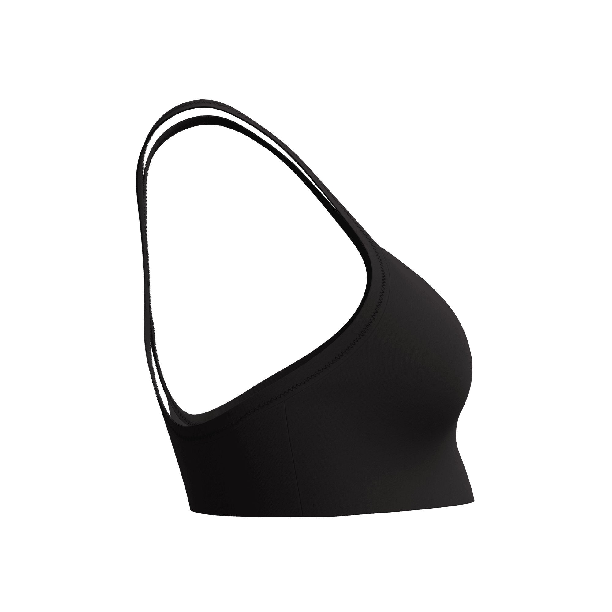 Solid Racerback Damen Bikinioberteil | Anthrazit