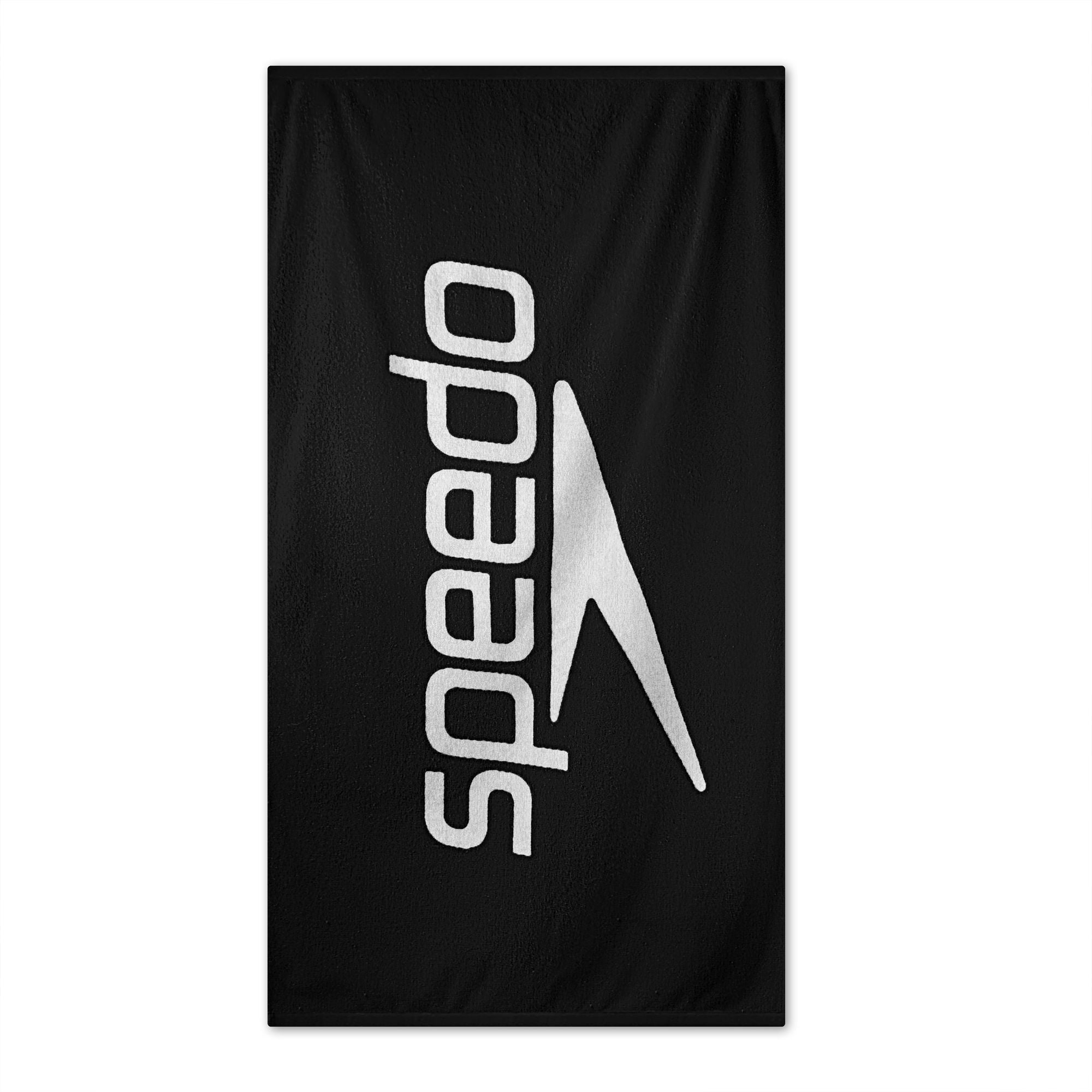 Logo towel Badetuch | Schwarz