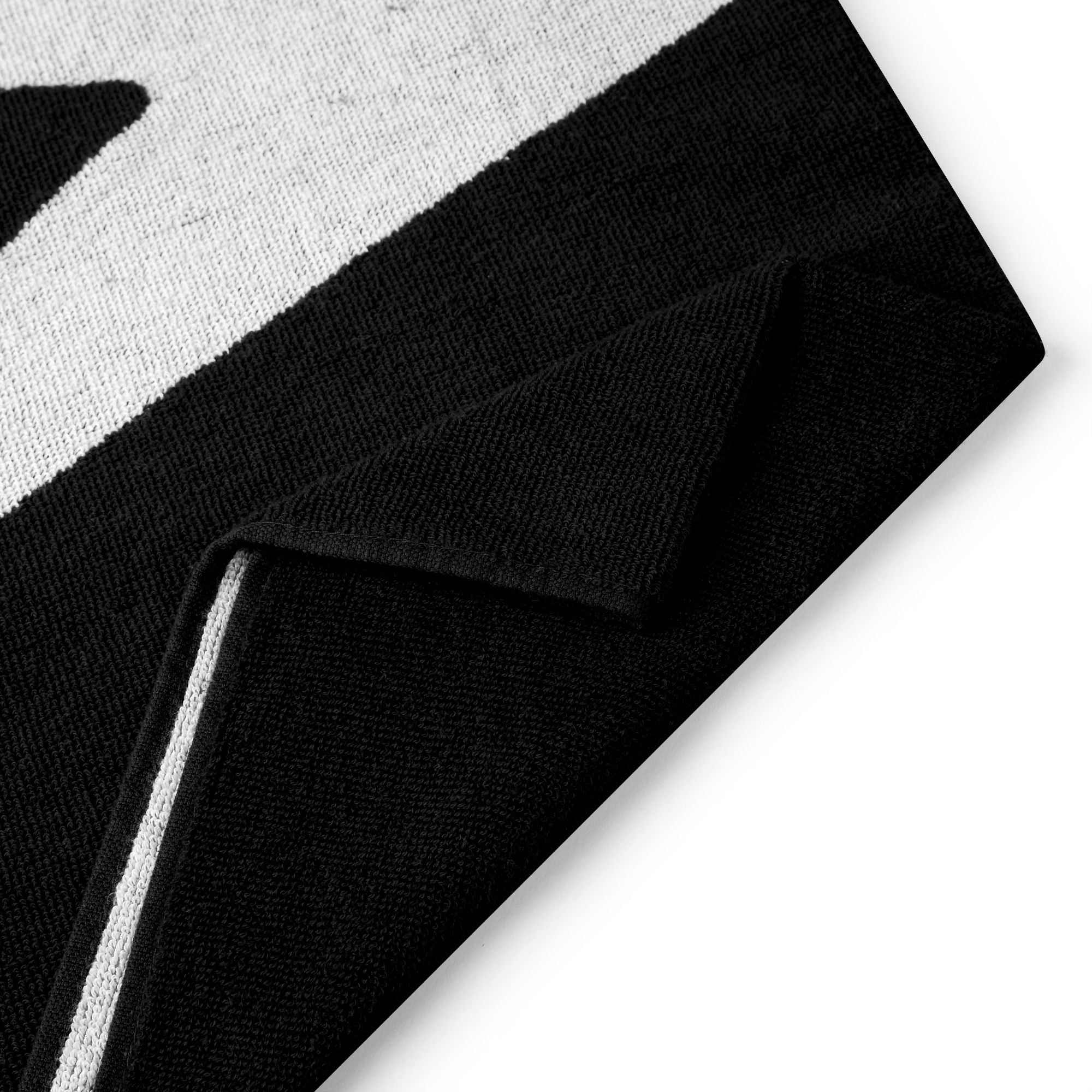 Logo towel Badetuch | Schwarz